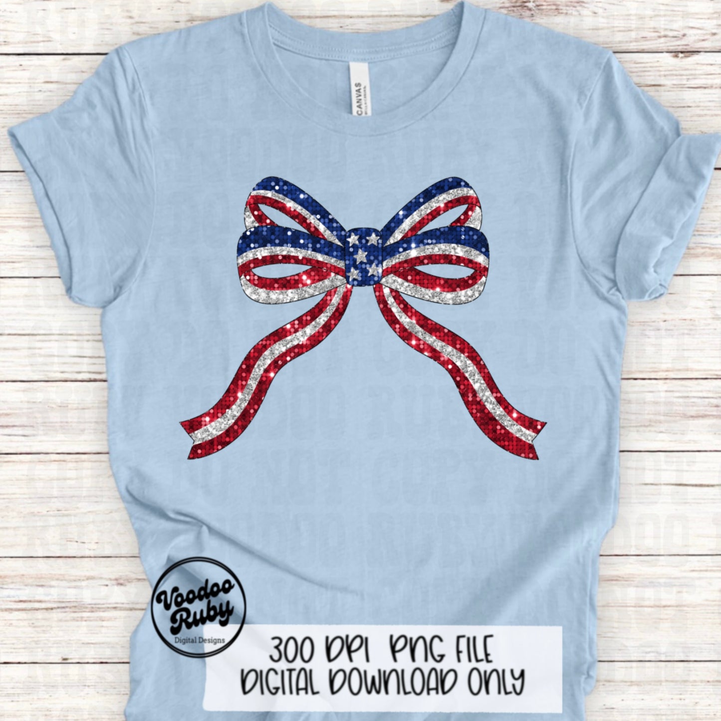 4th of July Sequin Coquette Bow PNG Sublimation Design Hand Drawn Digital Download Glitter Patriotic PNG Summer PNG American dtf Printable