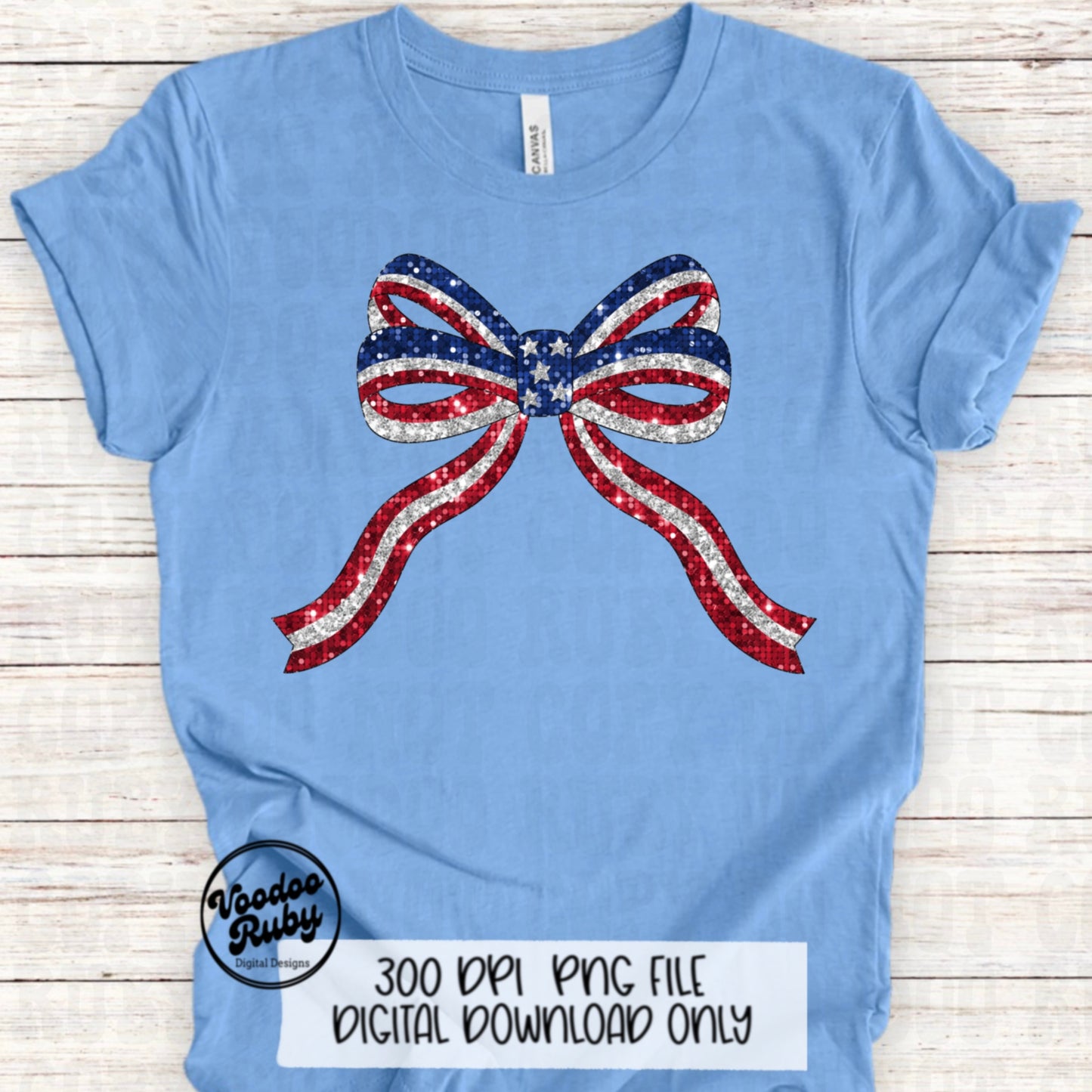 4th of July Sequin Coquette Bow PNG Sublimation Design Hand Drawn Digital Download Glitter Patriotic PNG Summer PNG American dtf Printable