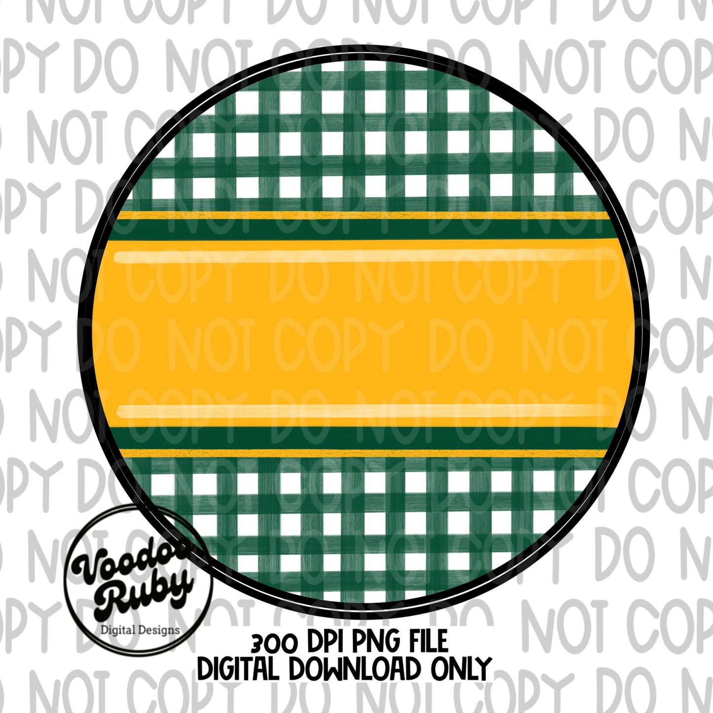 Green and Gold Blank Background PNG Sublimation Design | Hand Drawn Digital Download | DIY Blank Custom Design