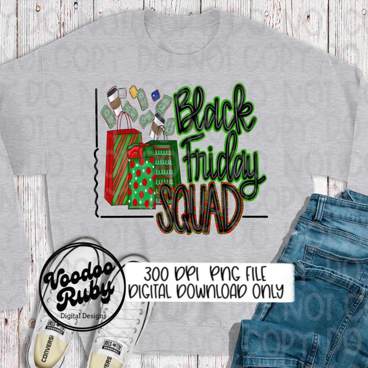 Black Friday PNG Design Hand Drawn Digital Download Sublimation Thanksgiving Black Friday DTF Printable