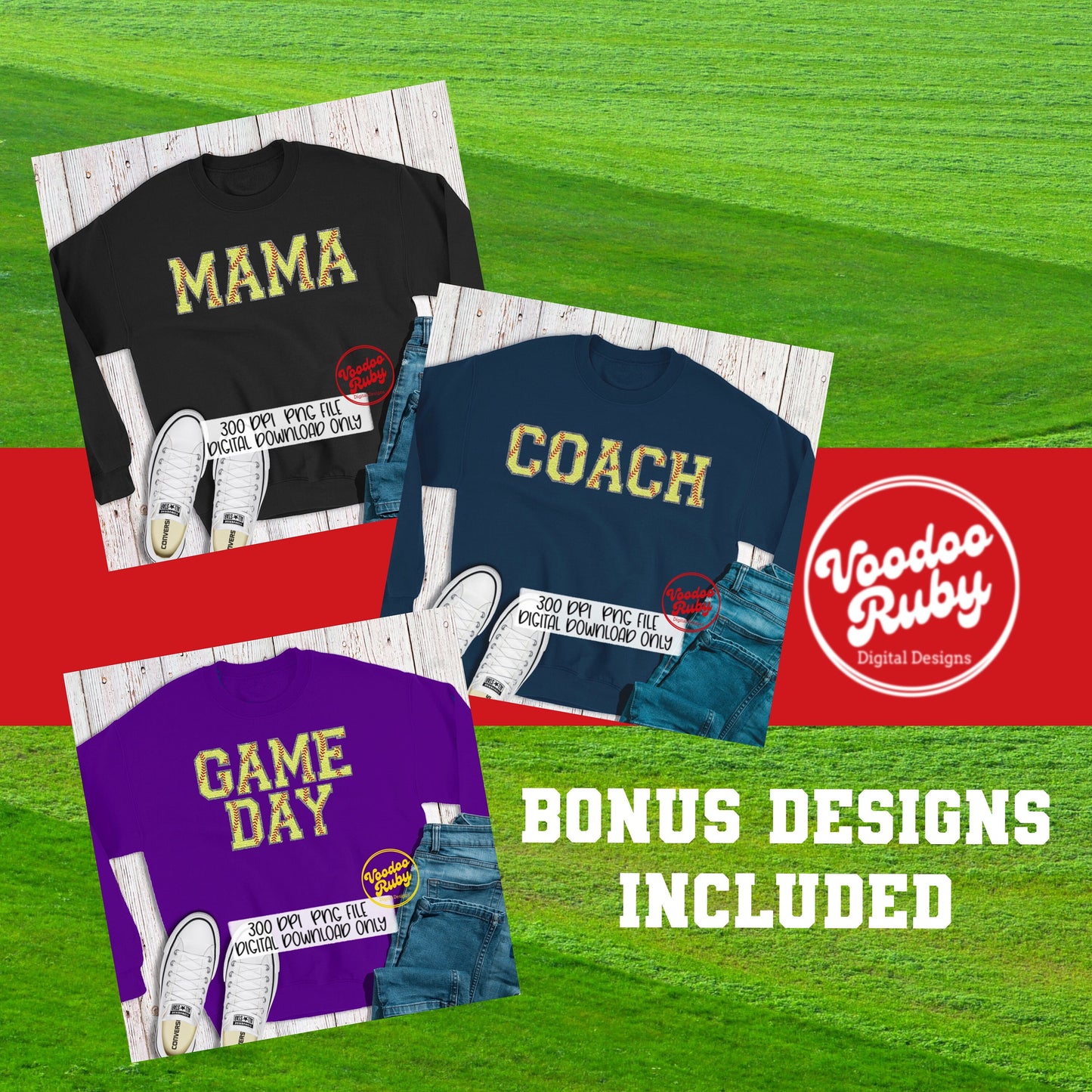 Faux Chenille Letters PNG Softball Bundle Faux Chenille Patches Digital Download Sublimation Sports Letters PNG Alpha Pack DTF Printable