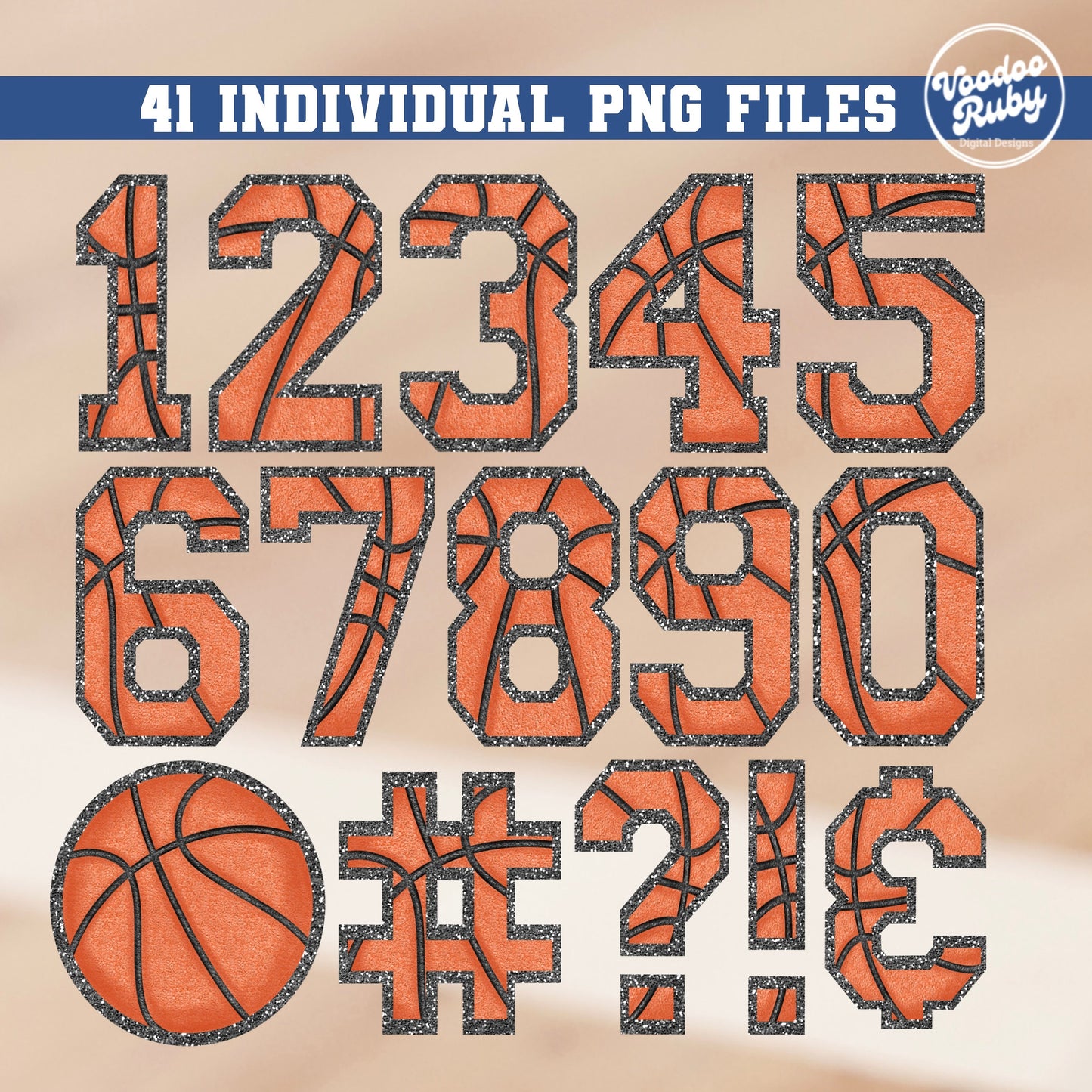 Chenille Basketball Letters PNG Bundle Sublimation Faux Embroidery Digital Download Sports Alpha Fabric Patch PNG Baseball Chenille Texture