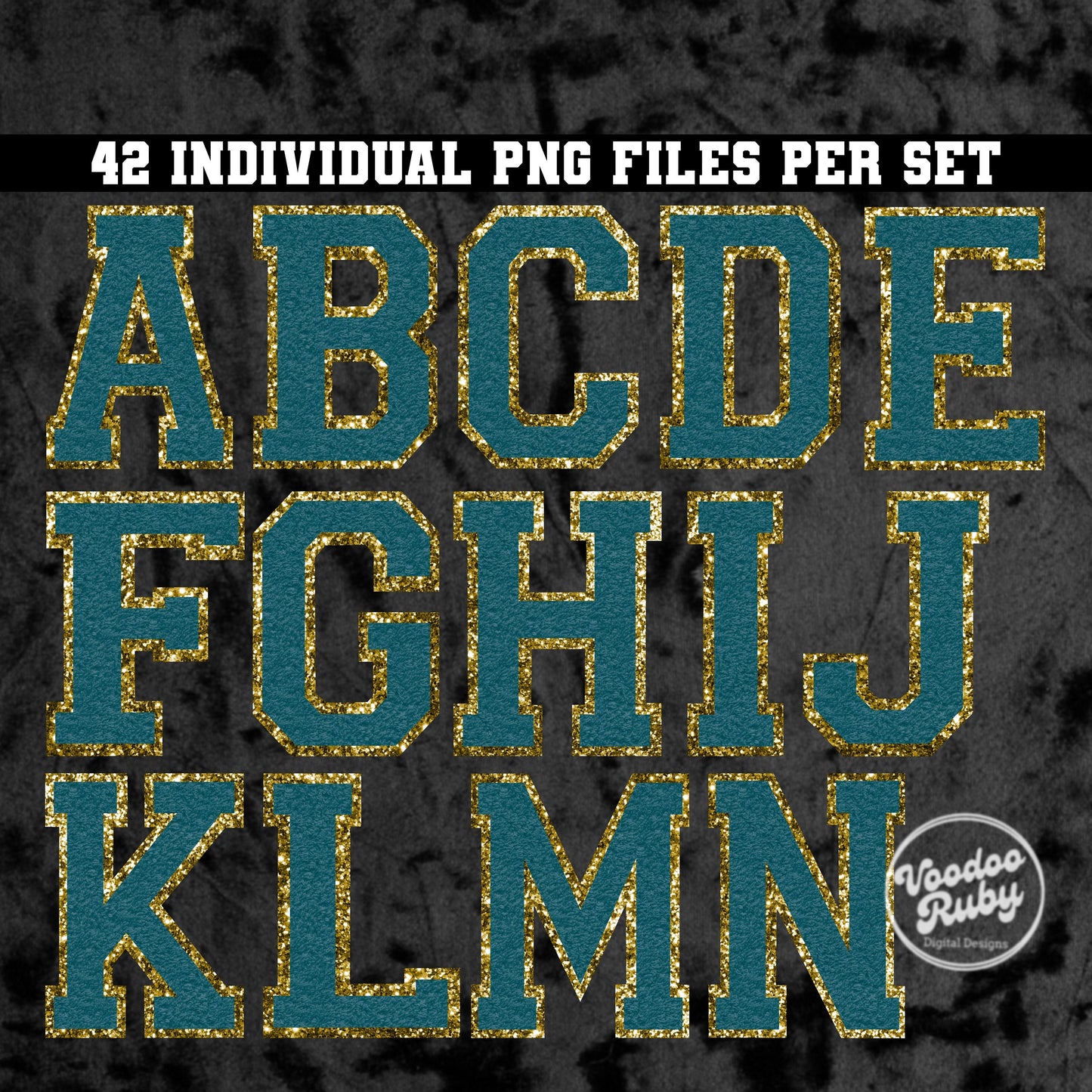 Faux Chenille Letters PNG Bundle Faux Chenille Letter Patches Digital Download Sublimation Sports Letters PNG Alpha Pack DTF Printable