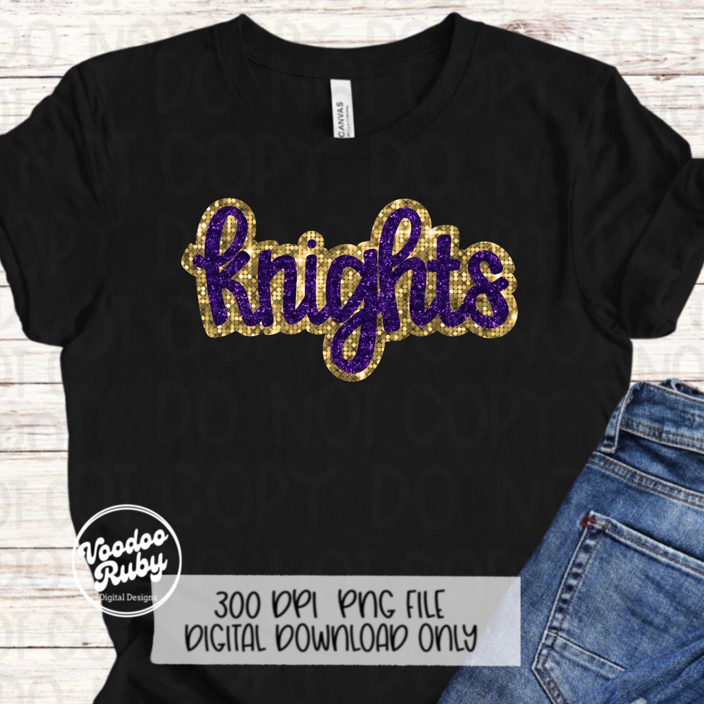 Knights PNG Design Sequins Glitter Hand Drawn Digital Download Faux Sequins Patch PNG Printable Clip Art Faux Appliqué Knights Football DTF