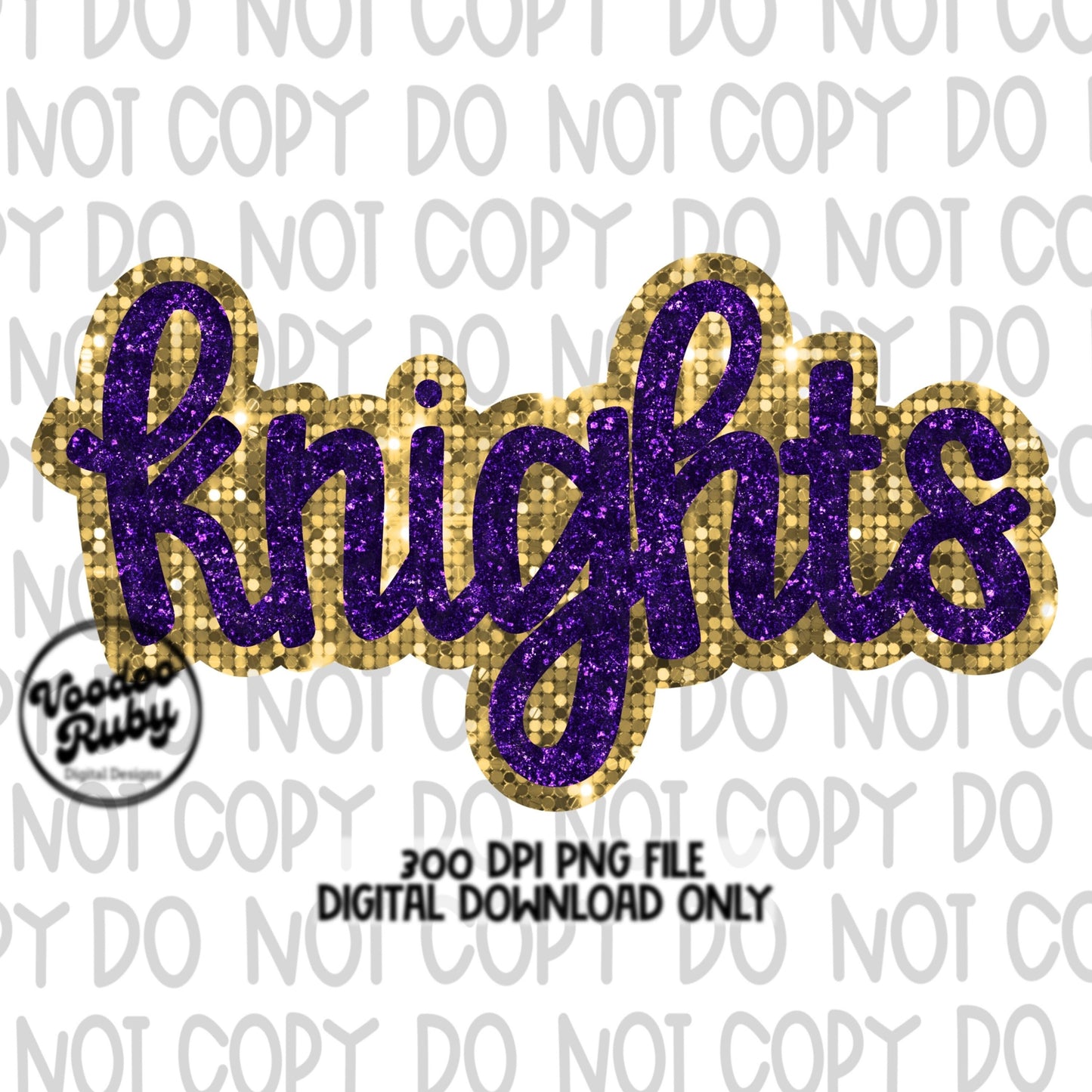 Knights PNG Design Sequins Glitter Hand Drawn Digital Download Faux Sequins Patch PNG Printable Clip Art Faux Appliqué Knights Football DTF