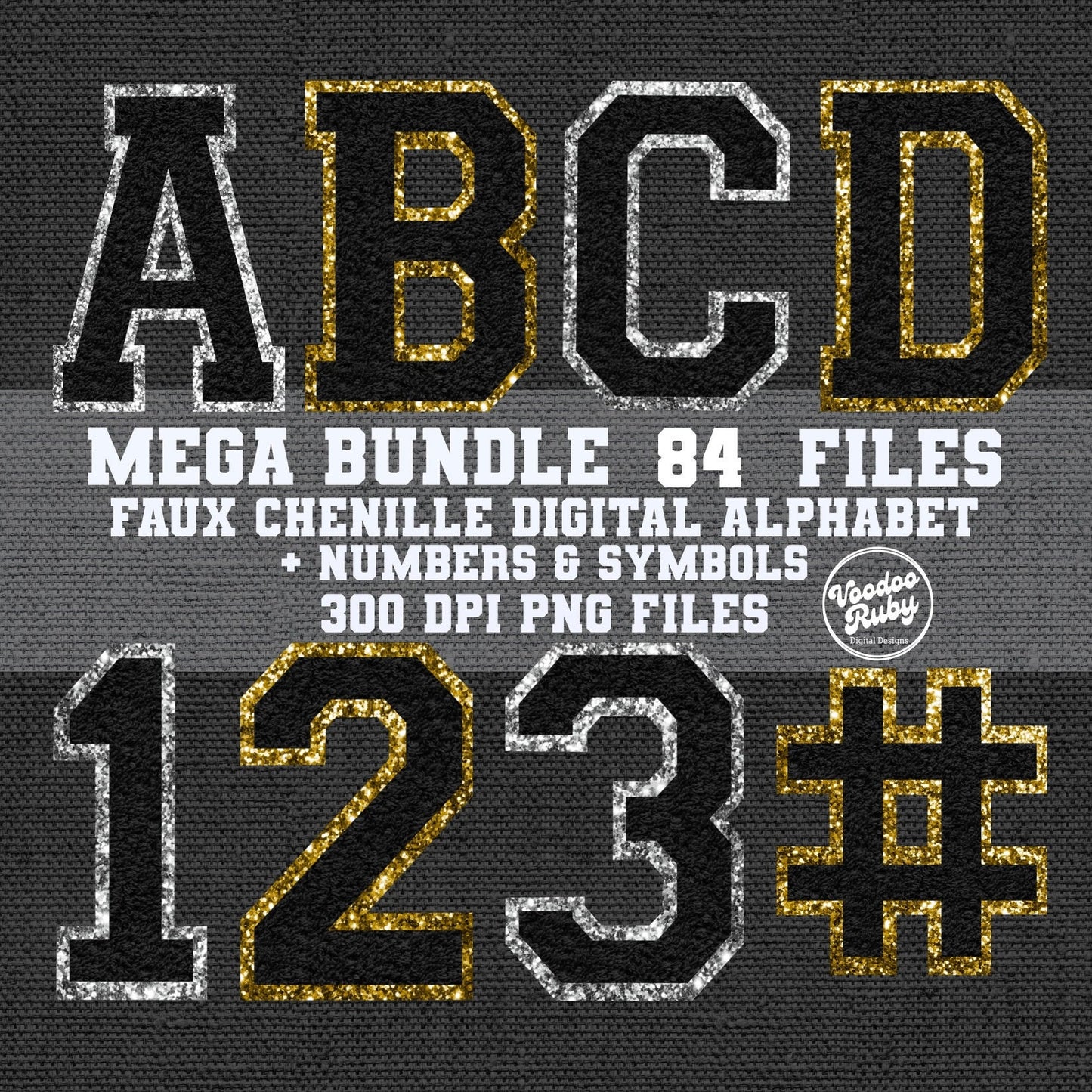Faux Chenille Letters PNG Bundle Sublimation Digital Download Chenille Alpha Fabric Patch Sports Letters PNG Alpha Pack Chenille Texture