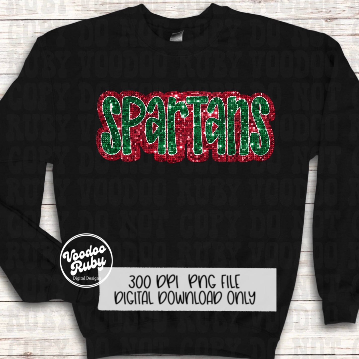Spartans PNG Design Sublimation Sequins Hand Drawn Digital Download Glitter Christmas Spartans Mascot DTF Football Printable