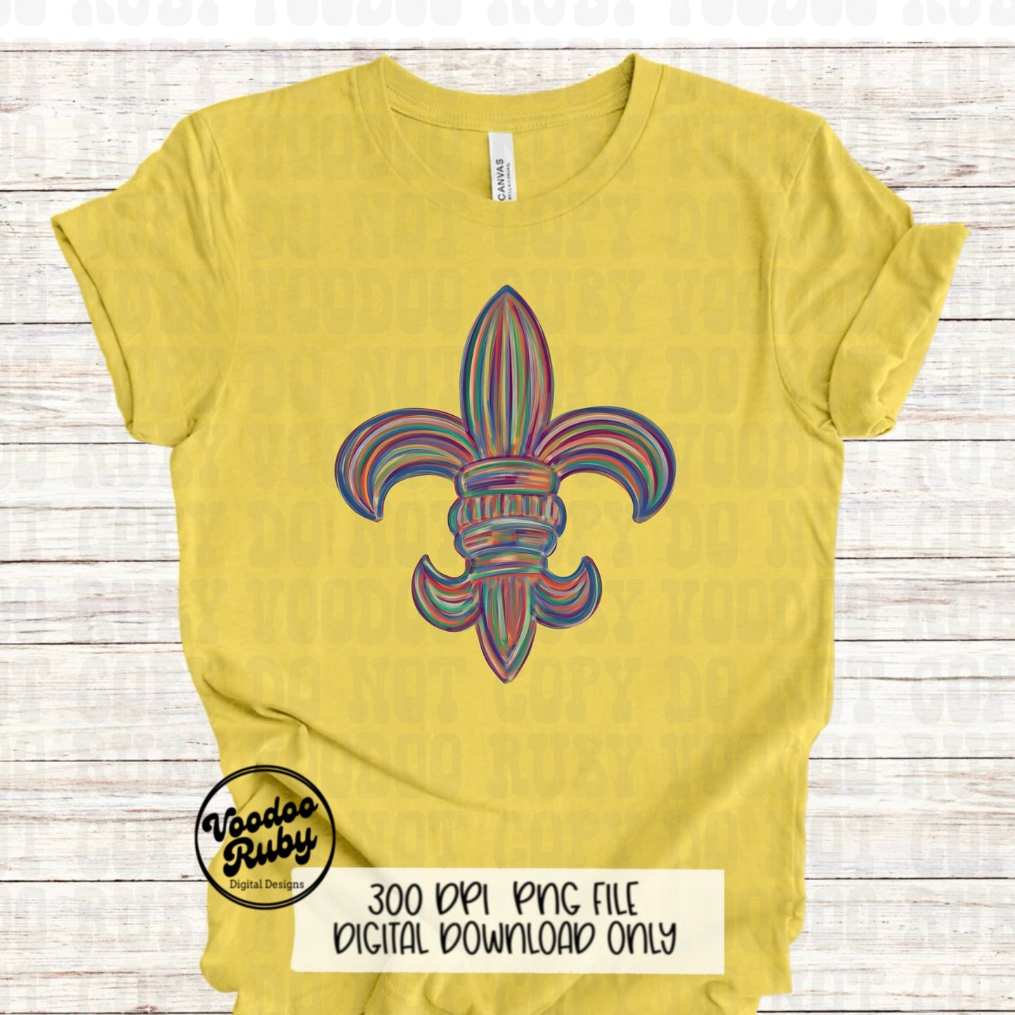 Louisiana Fleur de lis png design colorful cajun clip art