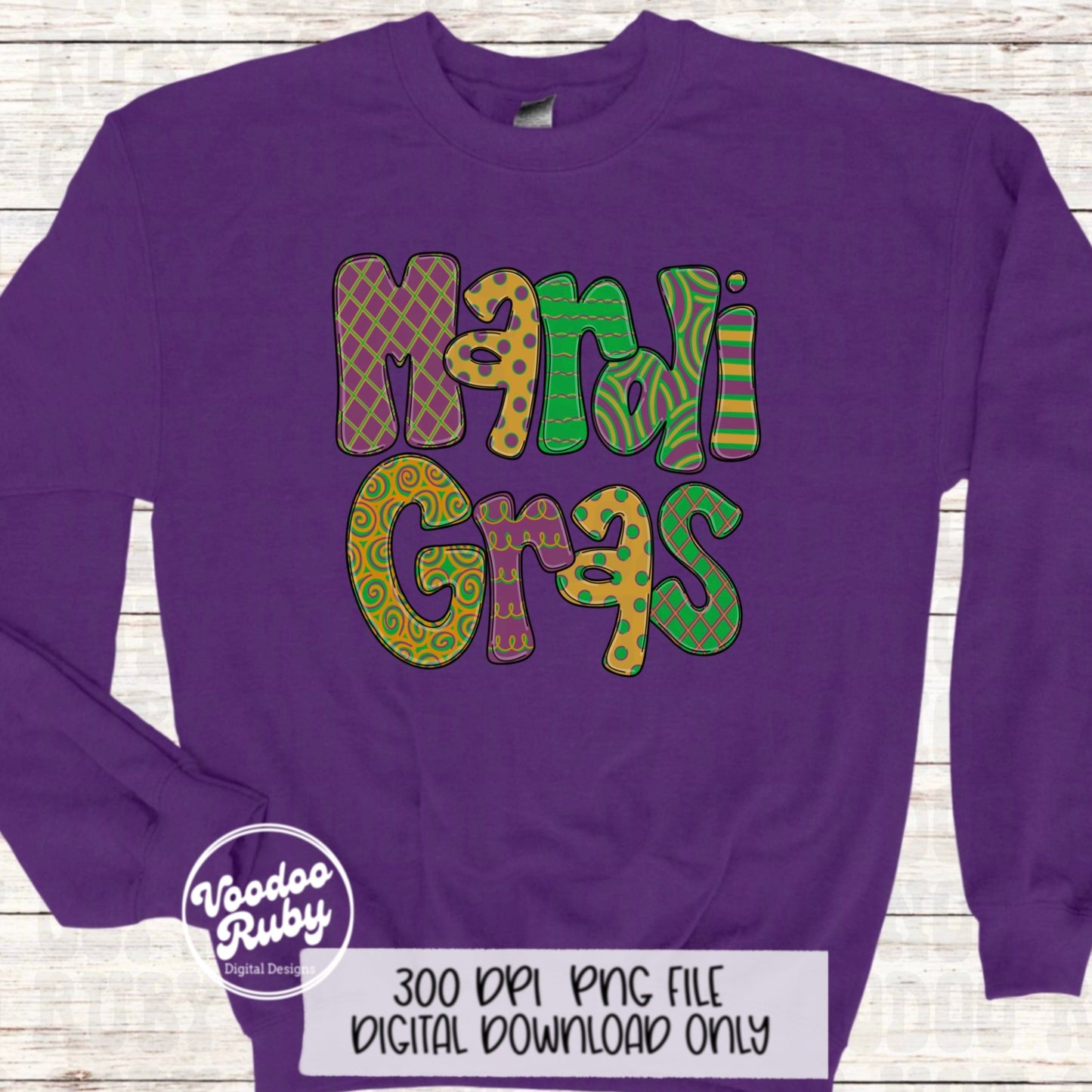 Louisiana Mardi Gras PNG Design Mardi Gras Hand Drawn Digital Download PNG Vintage Mardi Gras DTF Printable Mardi Gras Sublimation Cajun png