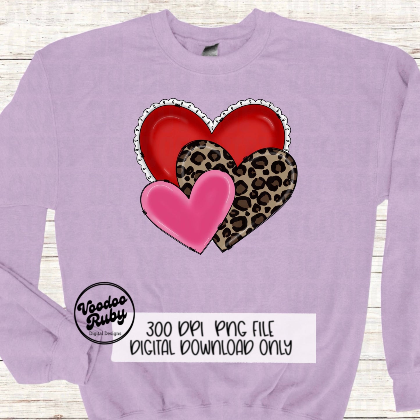 Love PNG Design Valentine’s Day Sublimation Digital Download Hearts Love DTF Valentines Love Clip Art Leopard Hearts png