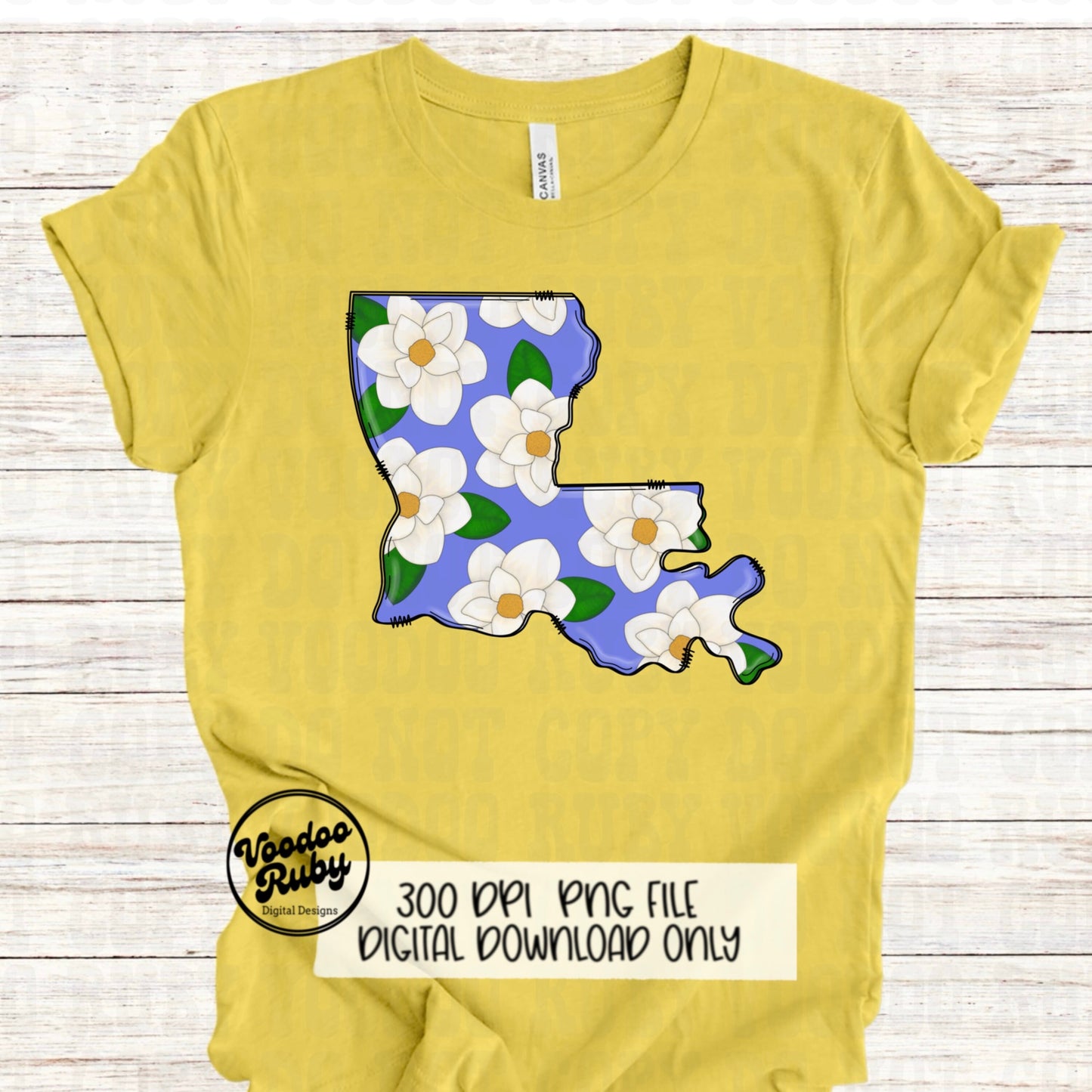 Louisiana PNG Design Magnolia Sublimation PNG Digital Download Louisiana Magnolia PNG Louisiana dtf Printable Cajun png Clip Art