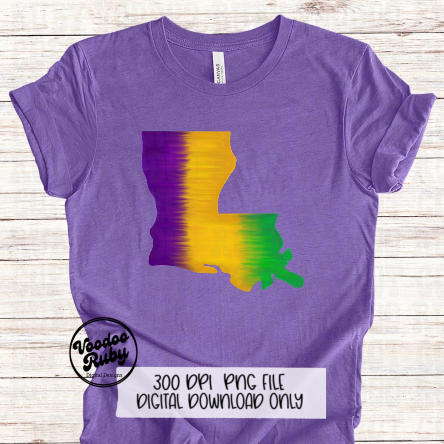 Mardi Gras PNG: Louisiana Hand-Drawn Design (Digital Download