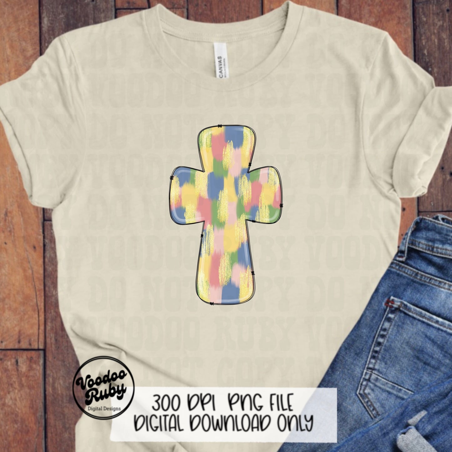 Christian Cross Jesus PNG Design Sublimation Christian Cross Hand Drawn Digital Download Christian Cross DTF Jesus Clip Art