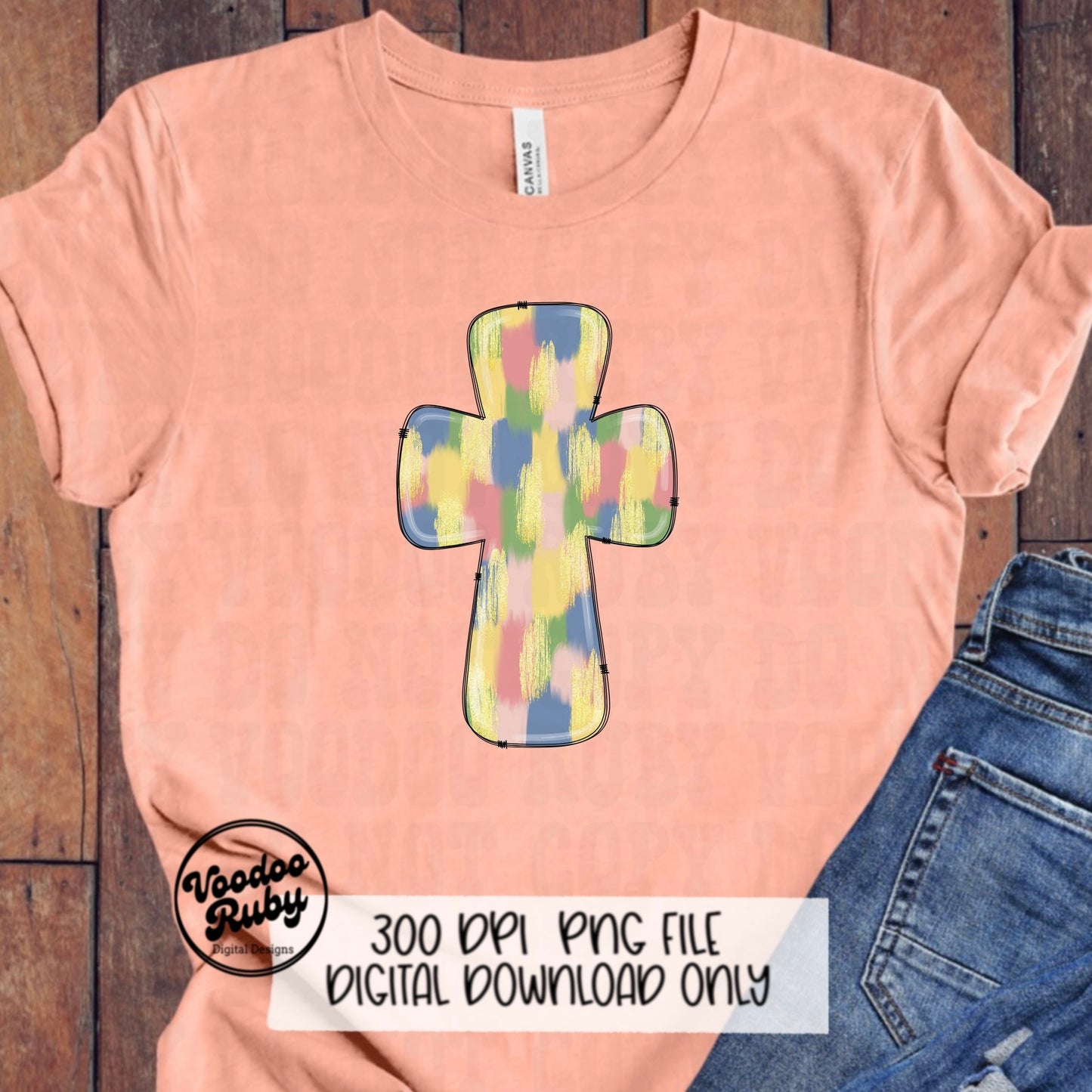 Christian Cross Jesus PNG Design Sublimation Christian Cross Hand Drawn Digital Download Christian Cross DTF Jesus Clip Art