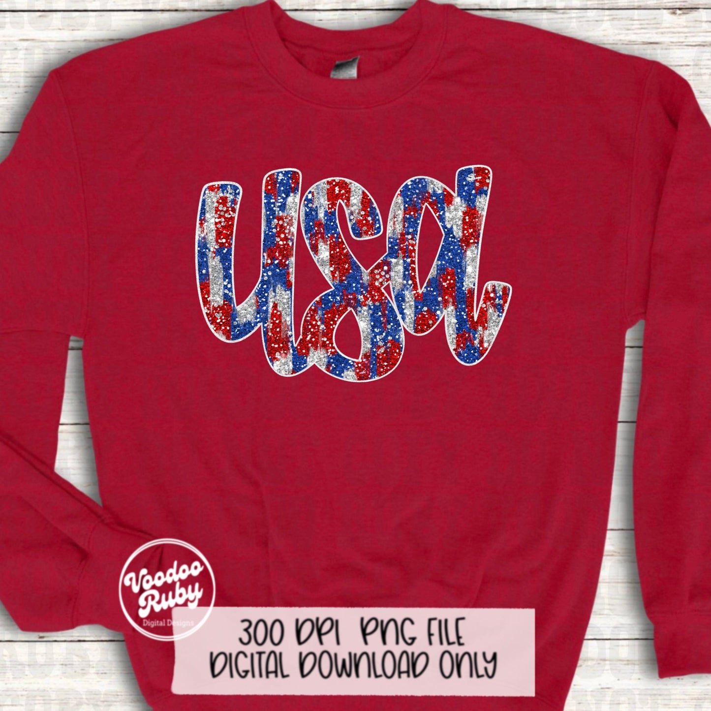 4th of July Glitter USA PNG Sublimation Design Hand Drawn Digital Download Sequin Glitter Patriotic png Summer USA American dtf