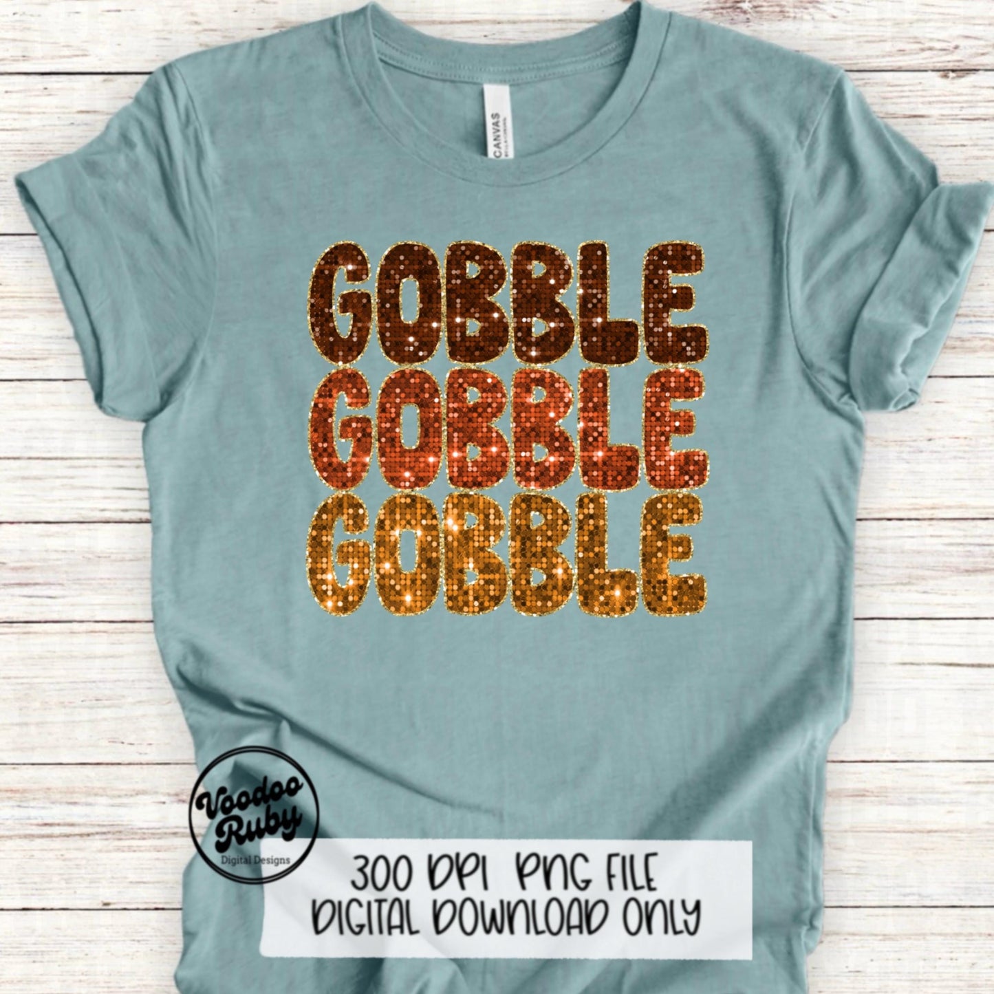 Sequin Turkey PNG Design Gobble PNG Hand Drawn Digital Download Thankful PNG Happy Thanksgiving Turkey dtf printable Faux Sequins
