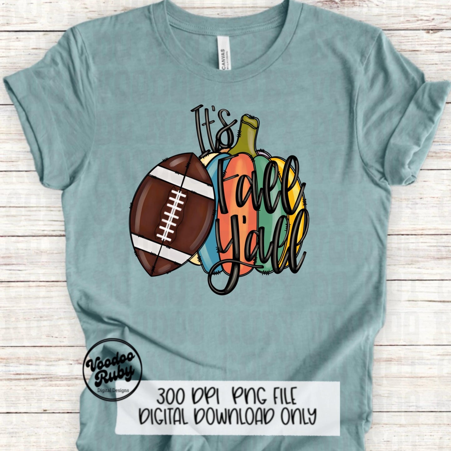 It’s Fall Y’all PNG Design Sublimation Hand Drawn Digital Download Football PNG Pumpkin dtf Printable Fall Pumpkin png