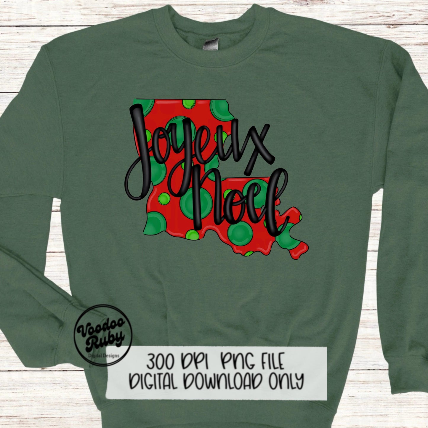 Joyeux Noel PNG Sublimation Louisiana Christmas Hand Drawn Digital Design Download Cajun Christmas Clip Art Merry Christmas PNG French DTF