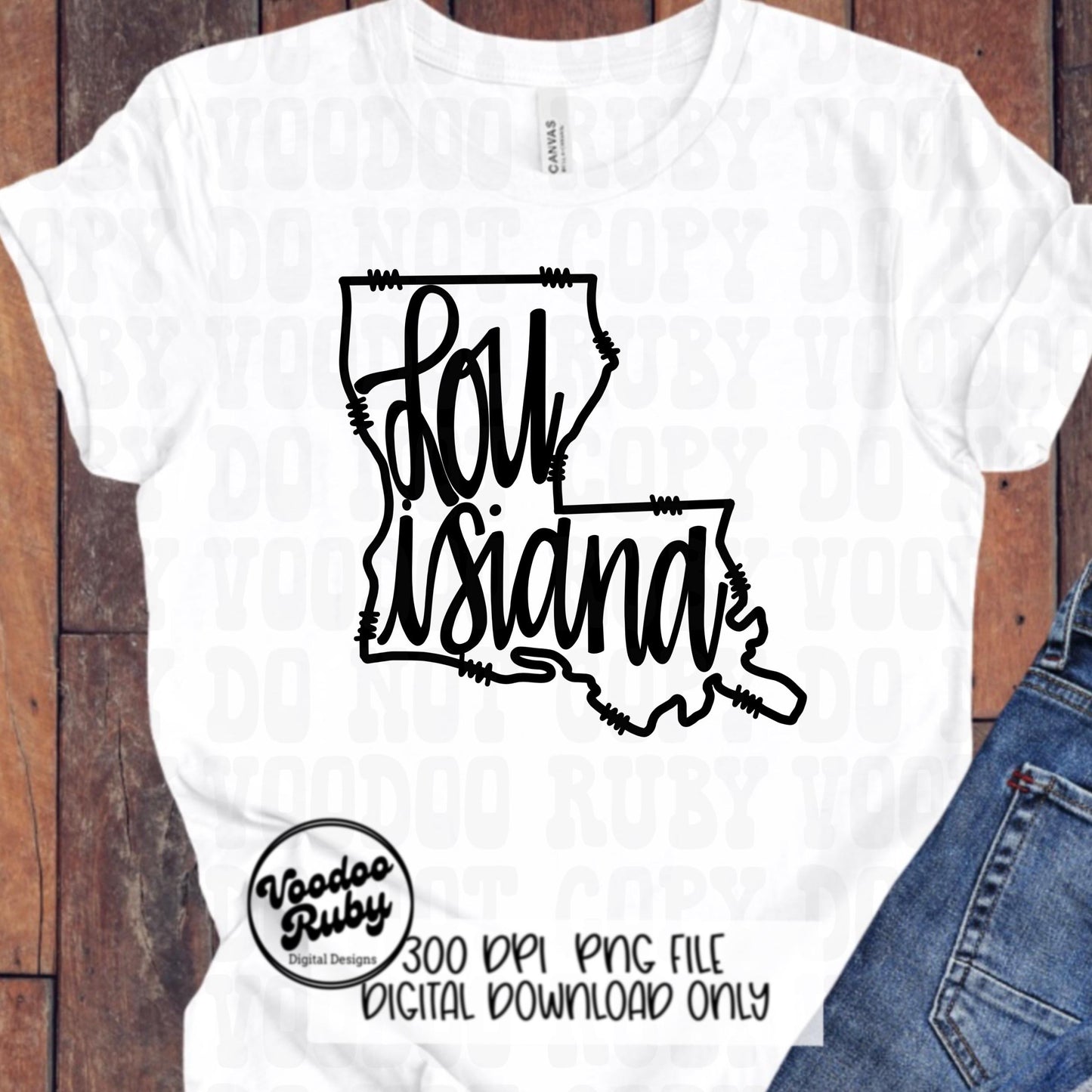 Louisiana PNG Transparent Inside Sublimation Hand Drawn Doodle Designs Louisiana Digital Download Sublimation Blanks Cajun DTF Printable