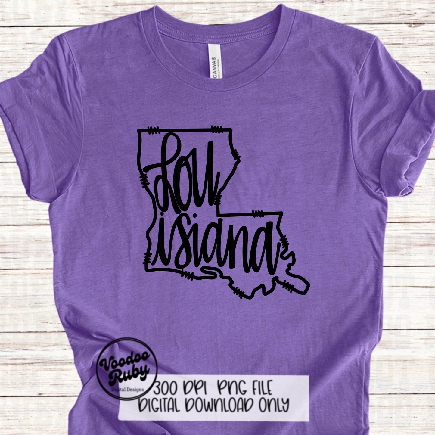 Louisiana PNG Transparent Inside Sublimation Hand Drawn Doodle Designs Louisiana Digital Download Sublimation Blanks Cajun DTF Printable
