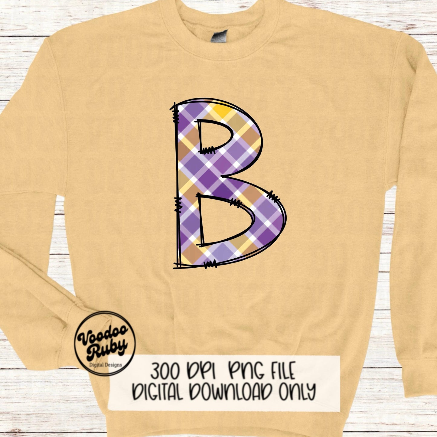Purple and Gold Sublimation Alphabet | Alphabet Bundle png | Doodle Letters | Hand Drawn | Alpha Pack Digital Download | Football PNG