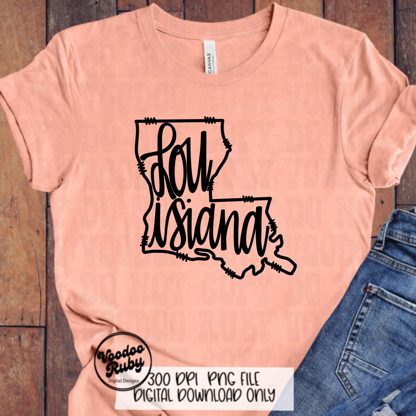 Louisiana PNG Transparent Inside Sublimation Hand Drawn Doodle Designs Louisiana Digital Download Sublimation Blanks Cajun DTF Printable