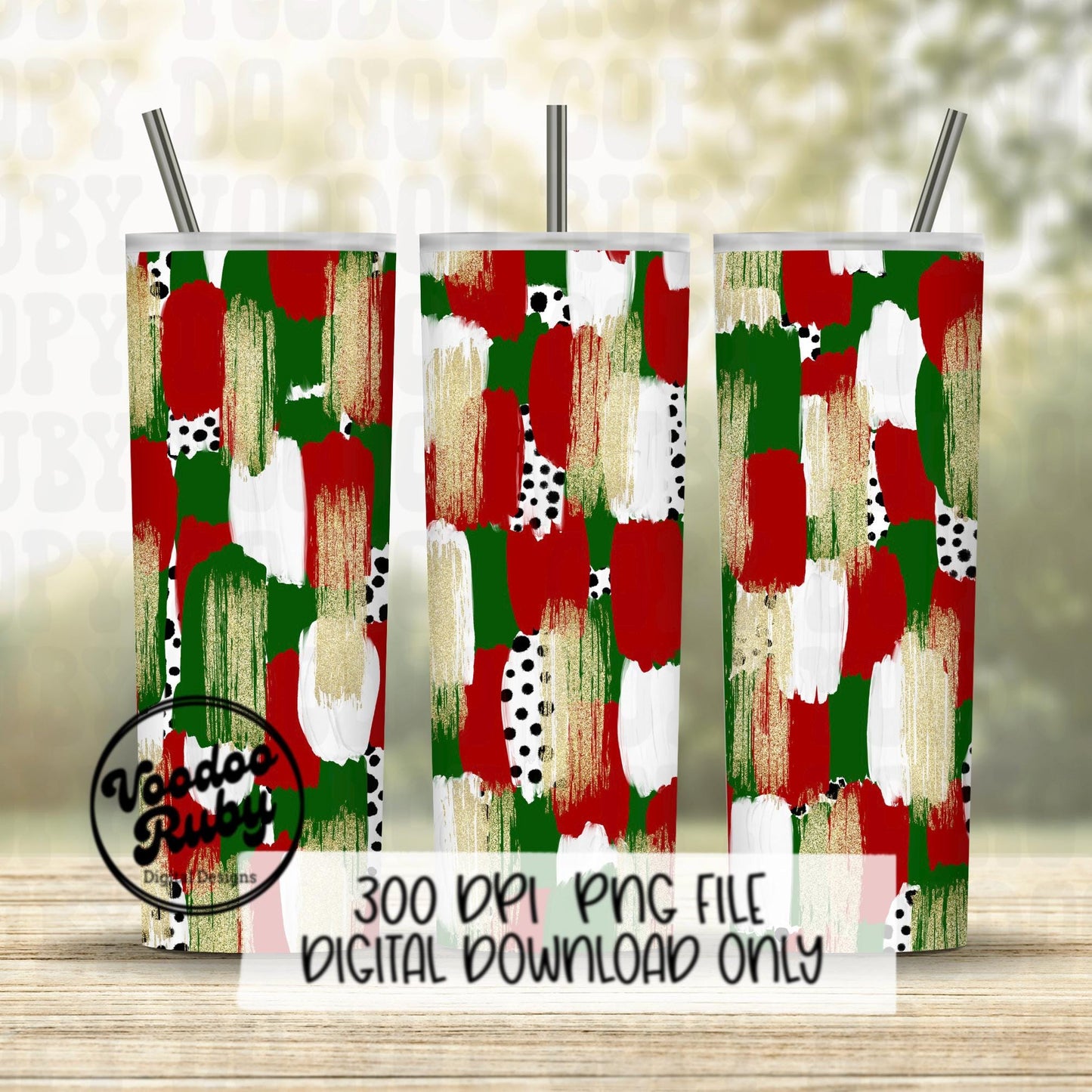 Christmas Brushstroke Background PNG Sublimation Digital Paper Hand Drawn Digital Download Gold Glitter Red Green Brush Strokes Messy Paint
