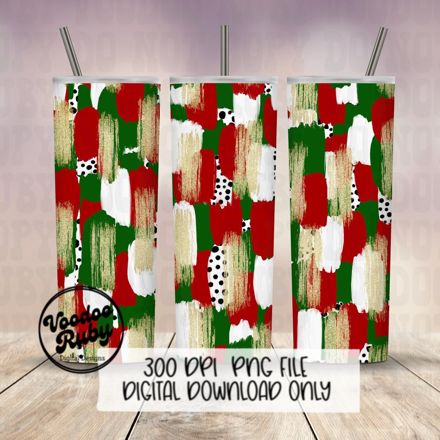 Christmas Brushstroke Background PNG Sublimation Digital Paper Hand Drawn Digital Download Gold Glitter Red Green Brush Strokes Messy Paint