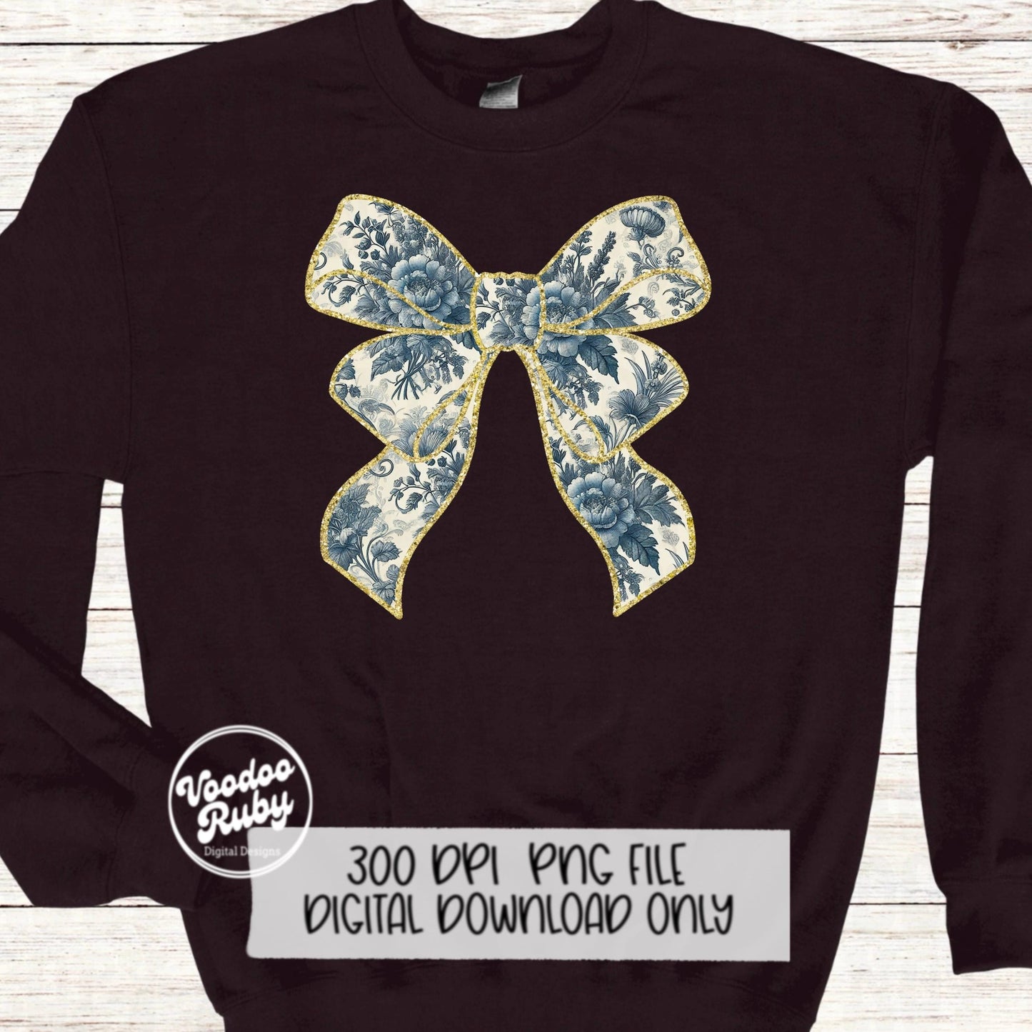 Grand Millennial Glitter Bow PNG Design Sublimation Hand Drawn Digital Download Chinoiserie Bow Girly DTF Ribbon Clip Art Hand Drawn Sparkle