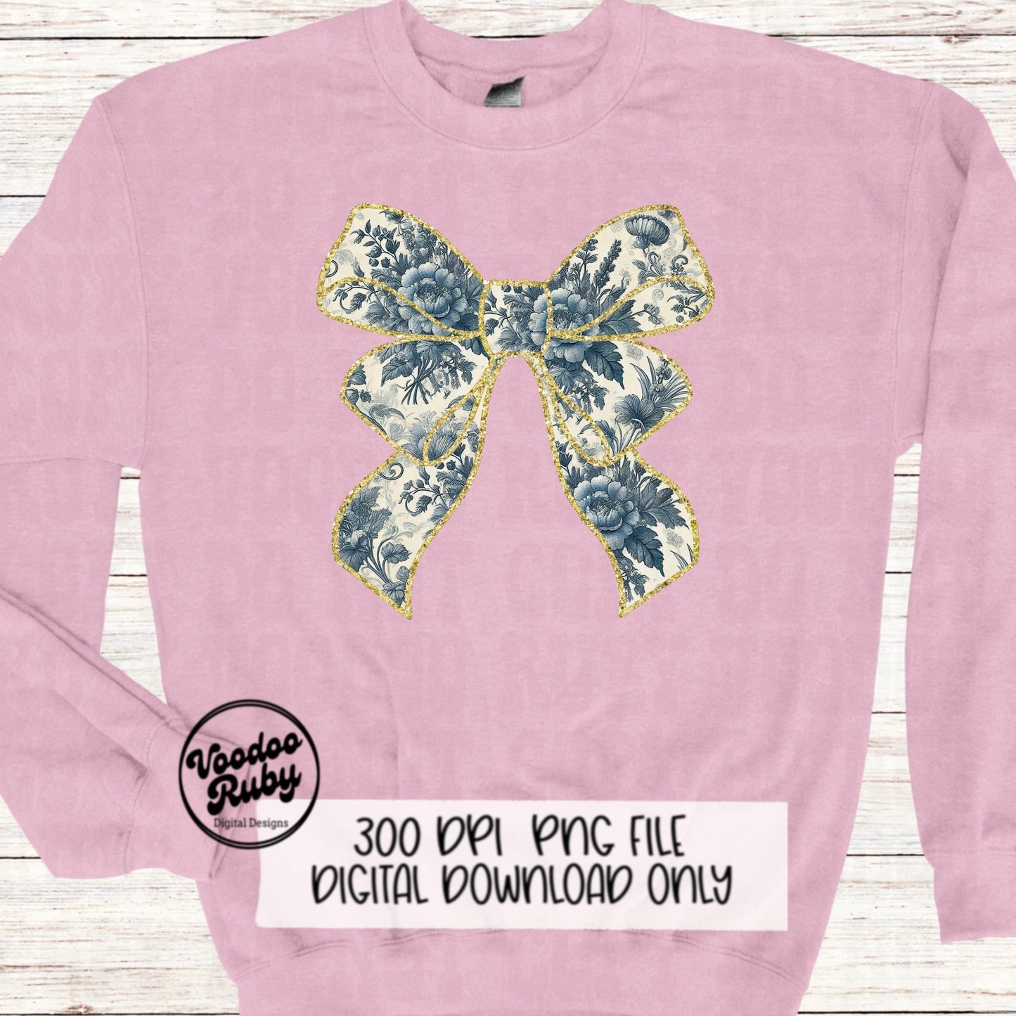 Grand Millennial Glitter Bow PNG Design Sublimation Hand Drawn Digital Download Chinoiserie Bow Girly DTF Ribbon Clip Art Hand Drawn Sparkle