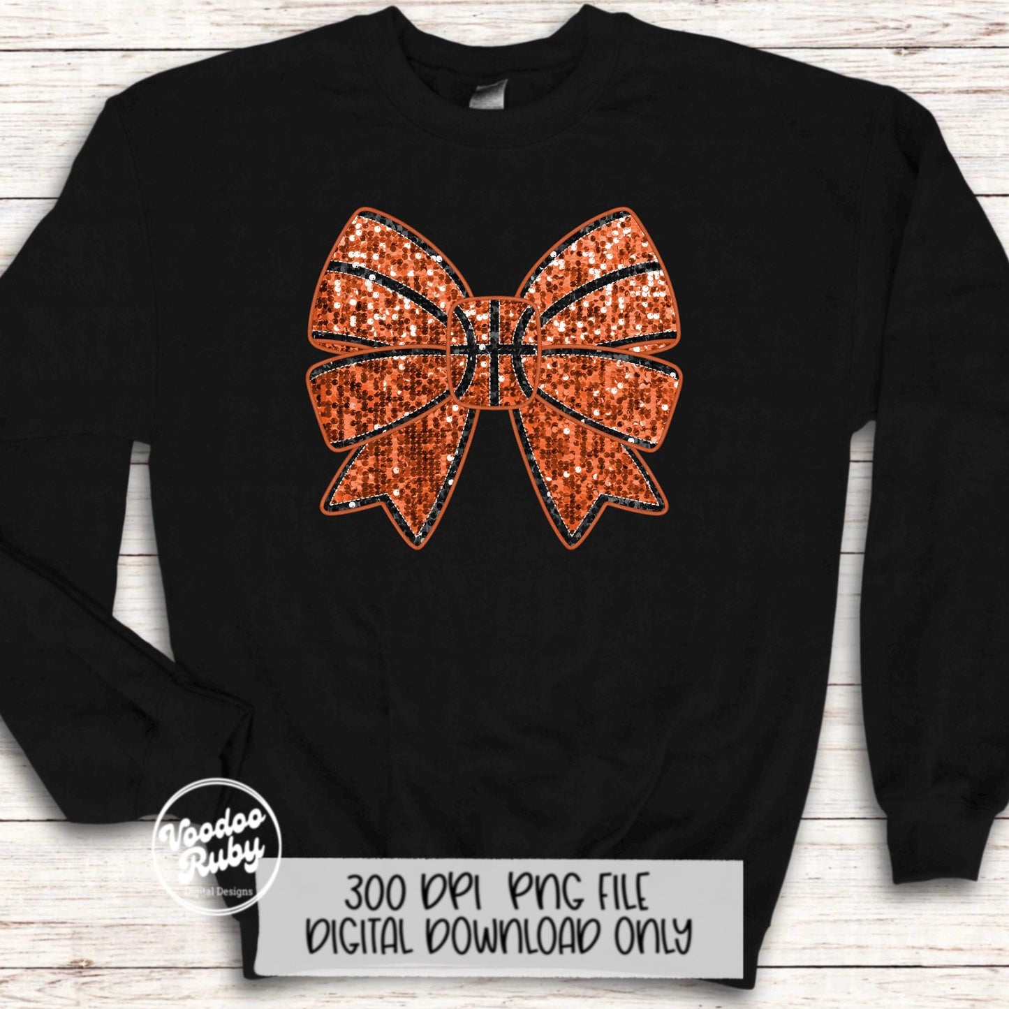 Coquette Basketball Bow Design Basketball PNG Basketball Mom Sublimation Hand Drawn Digital Download Sequins Glitter Faux Embroidery PNG