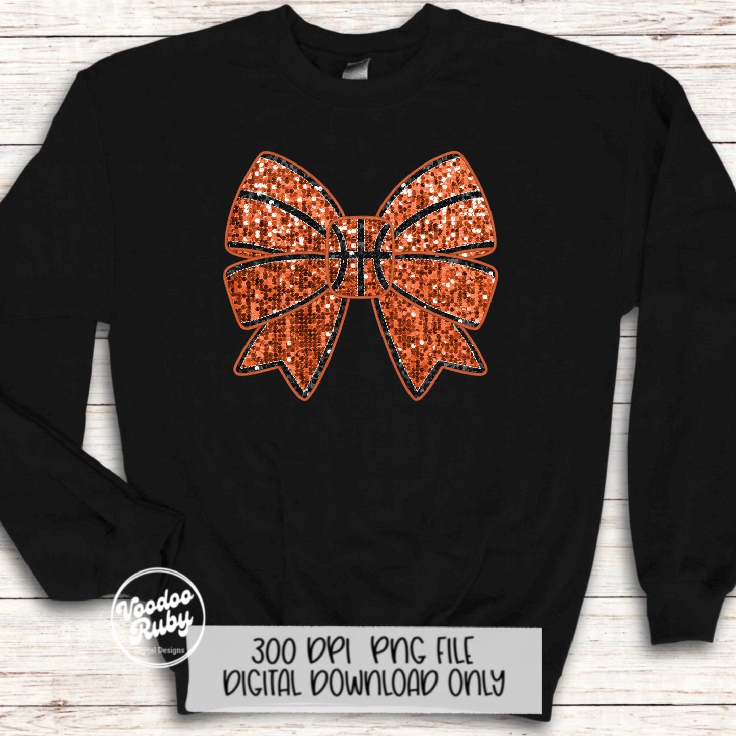 Coquette Basketball Bow Design Basketball PNG Basketball Mom Sublimation Hand Drawn Digital Download Sequins Glitter Faux Embroidery PNG