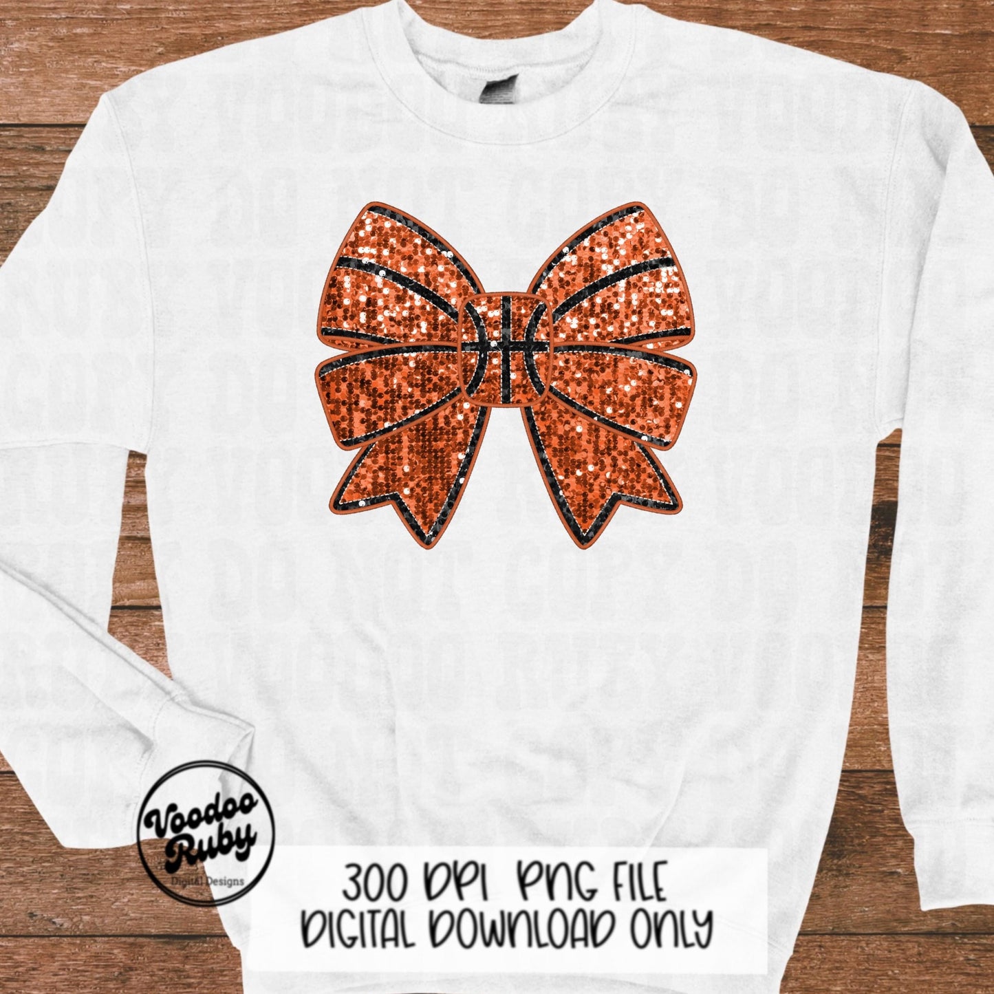 Coquette Basketball Bow Design Basketball PNG Basketball Mom Sublimation Hand Drawn Digital Download Sequins Glitter Faux Embroidery PNG