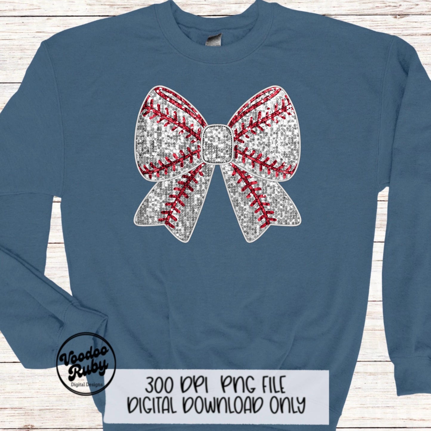 Coquette Baseball Bow Design Baseball PNG Baseball Mom Sublimation Hand Drawn Digital Download Sequins Glitter Faux Embroidery PNG