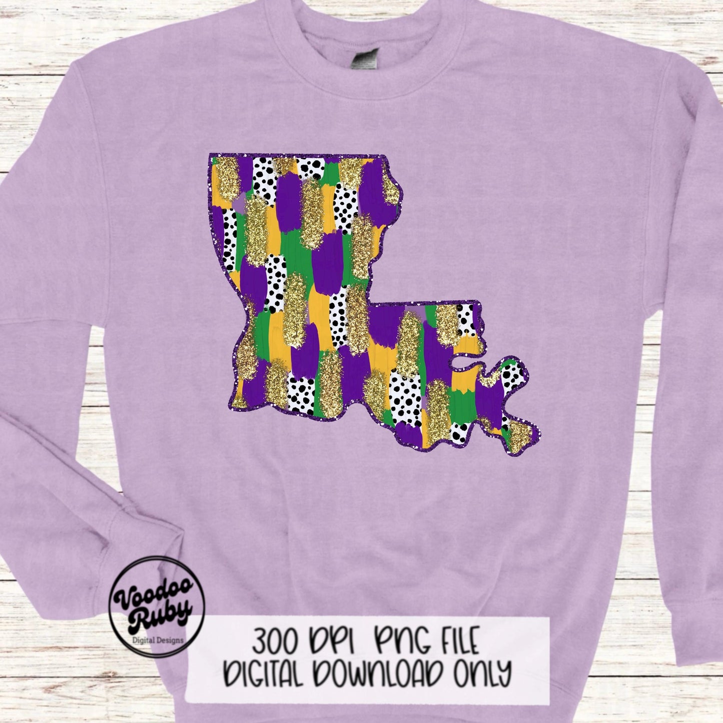 Louisiana Mardi Gras Design PNG Cajun Mardi Gras Sublimation PNG Digital Download Faux Sequins Glitter PNG Mardi Gras Clip Art dtf Printable