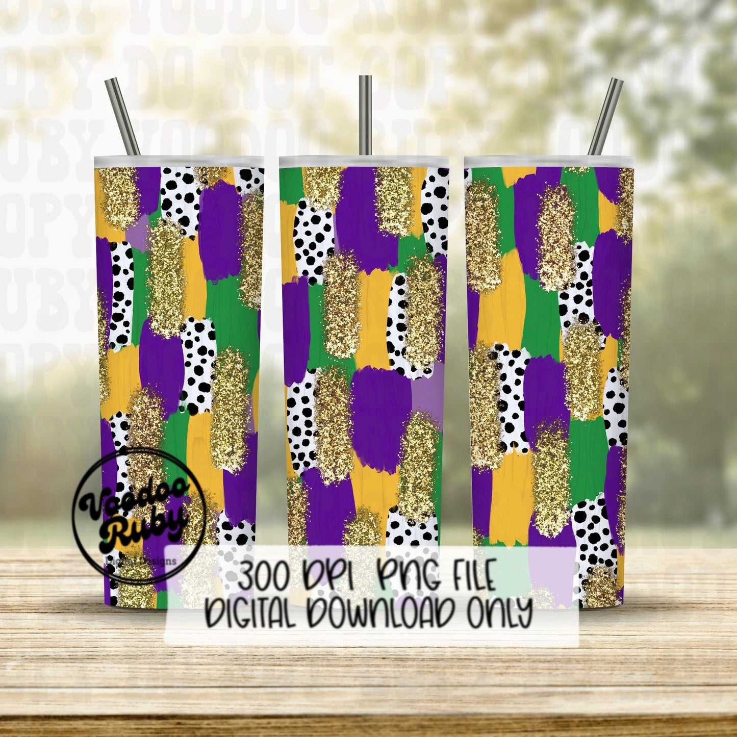 Mardi Gras Brushstroke Background PNG Sublimation Digital Paper Hand Drawn Digital Download Gold Glitter Purple Green Brush Strokes Paint