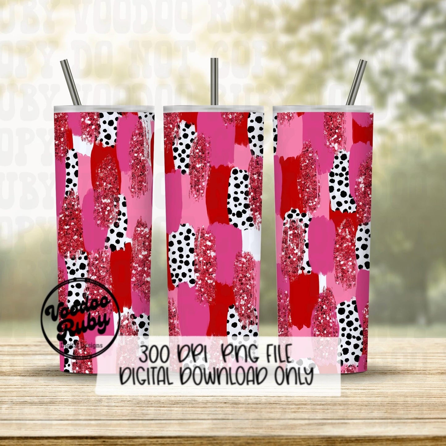 Valentine’s Day Brushstroke Background PNG Sublimation Digital Paper Hand Drawn Digital Download Glitter Red Pink Brush Strokes Messy Paint