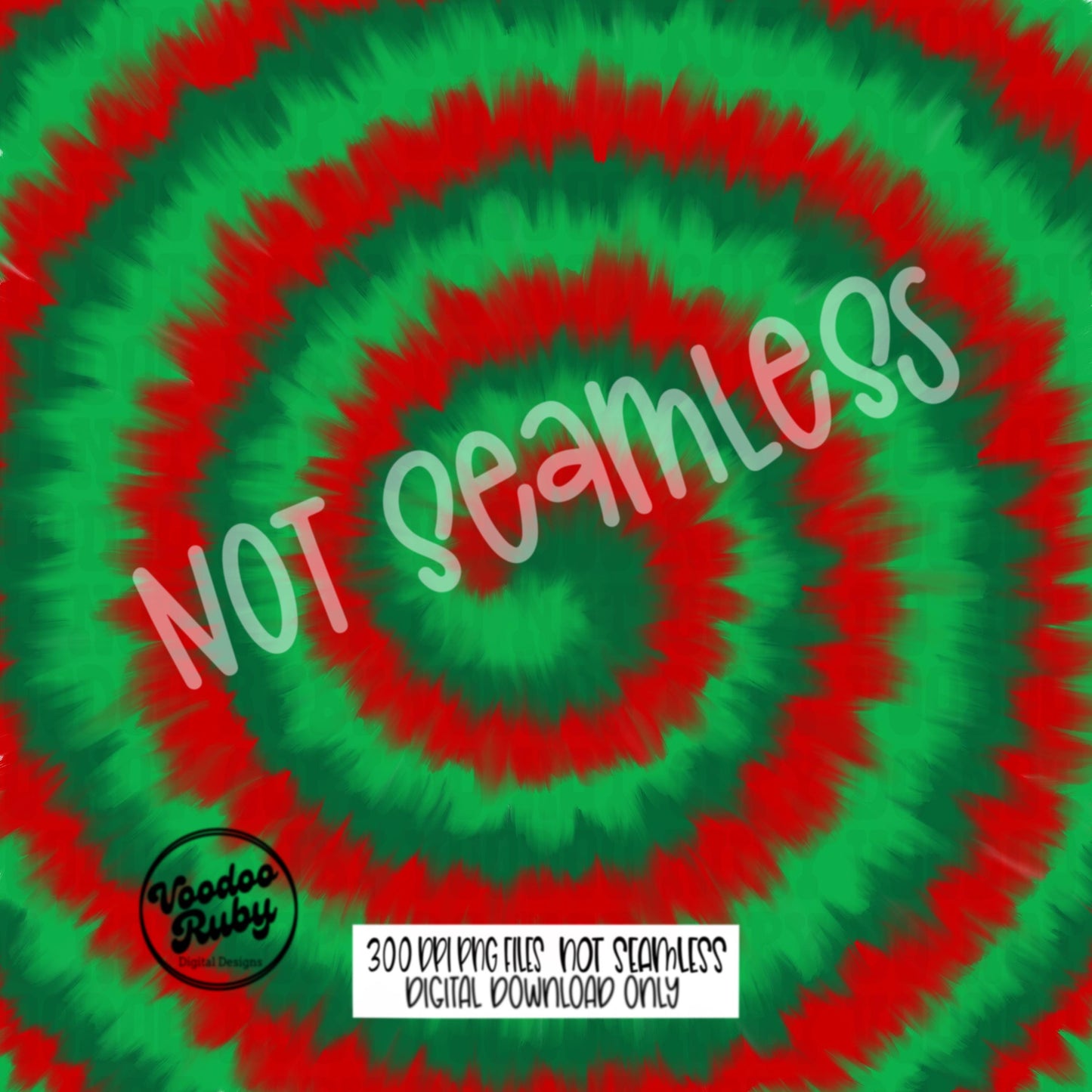 Christmas Tie Dye Digital Paper PNG | Sublimation | Christmas PNG Background | Hand Drawn Digital Download | Red Green | Printable
