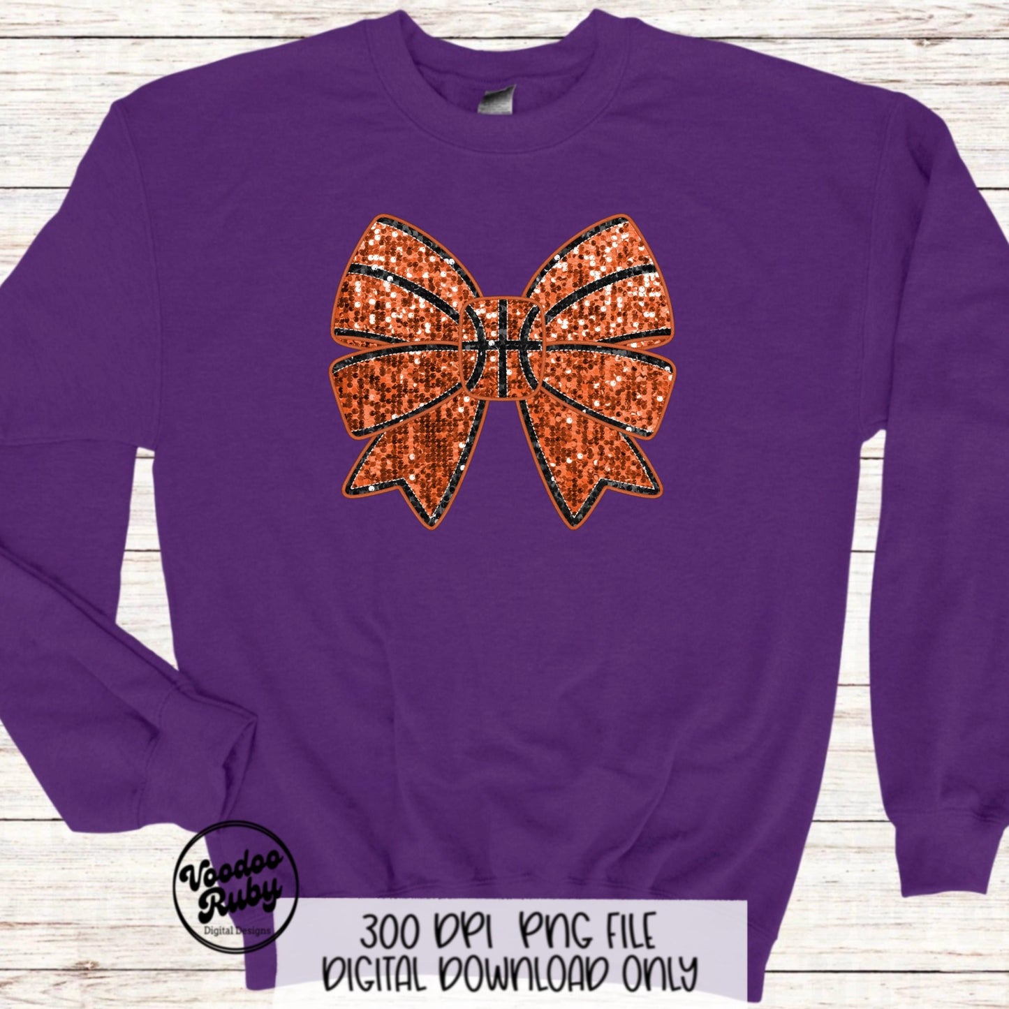 Coquette Basketball Bow Design Basketball PNG Basketball Mom Sublimation Hand Drawn Digital Download Sequins Glitter Faux Embroidery PNG