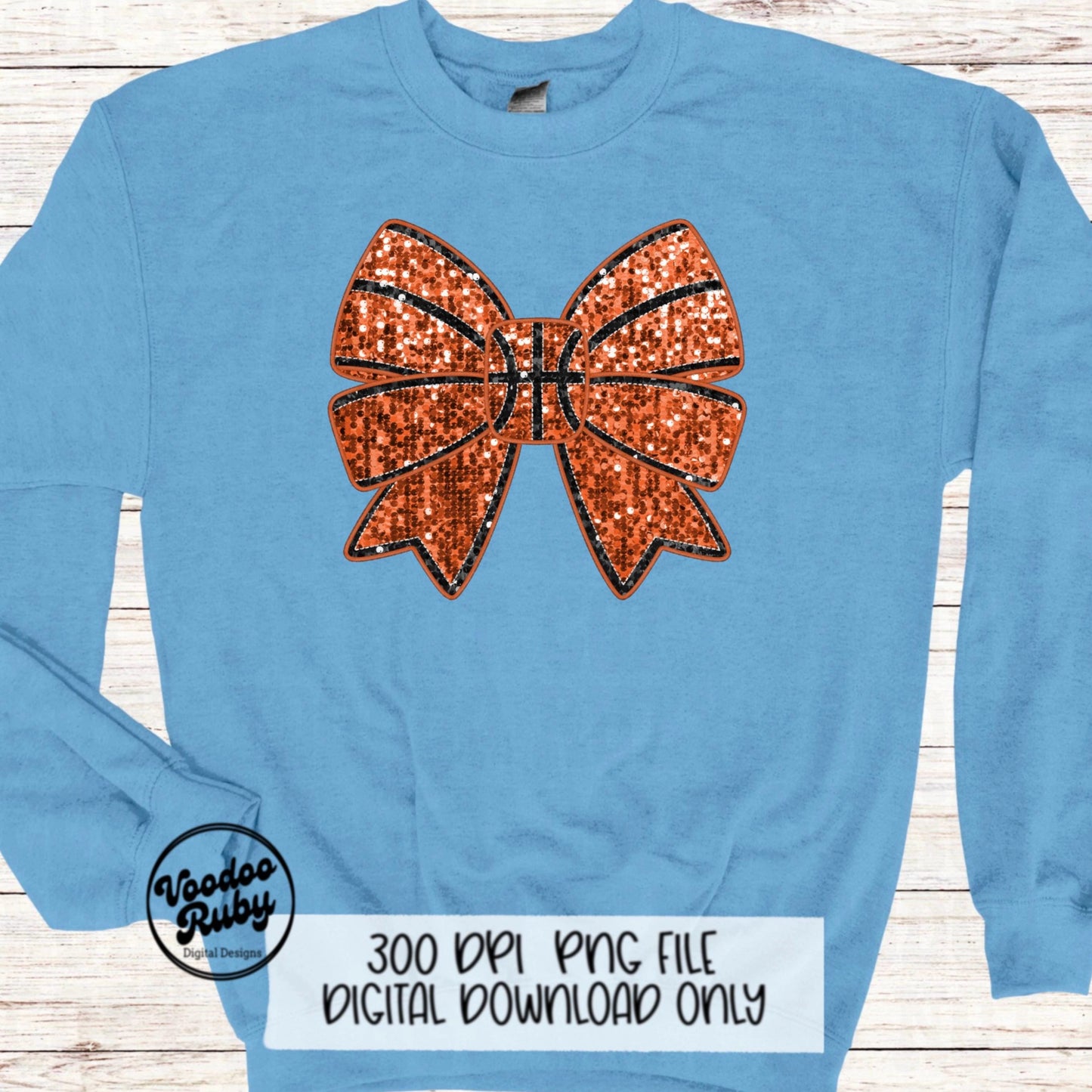 Coquette Basketball Bow Design Basketball PNG Basketball Mom Sublimation Hand Drawn Digital Download Sequins Glitter Faux Embroidery PNG