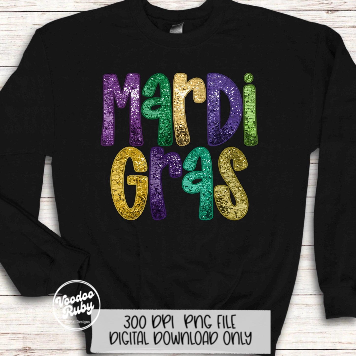 Mardi Gras Design Faux Embroidery PNG Mardi Gras DTF Louisiana Faux Sequin png Sublimation Digital Download Mardi Gras Glitter Clip Art