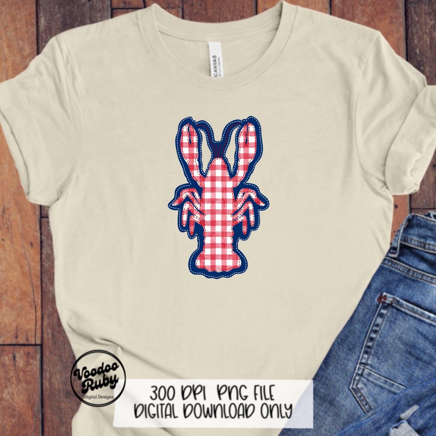 Crawfish PNG Design Embroidery Sublimation Digital Download Crawfish Applique DTF Printable Louisiana PNG Hand Drawn Crawfish Cajun png
