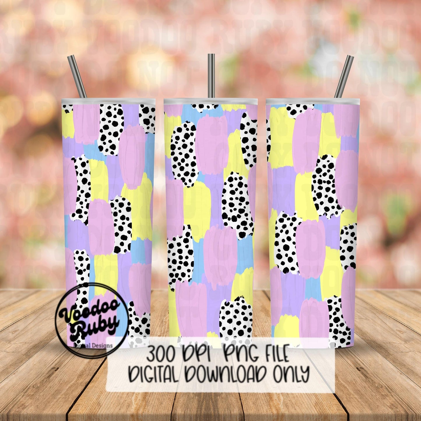 Easter Pastel Brushstroke PNG Background, Sublimation Hand Drawn Digital Download, Spring Colorful Brush Strokes Messy Paint Digital Paper