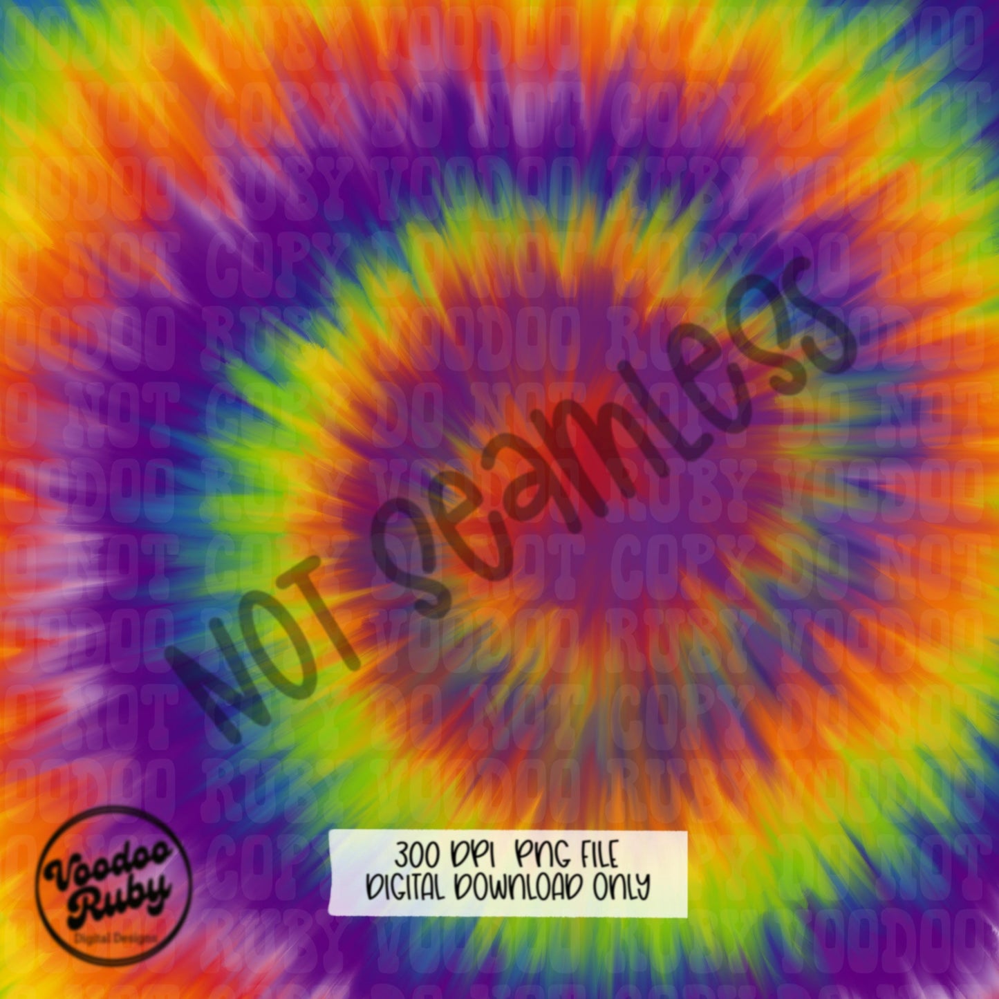 Tie Dye PNG Bundle: Hand Drawn Sublimation Designs (Digital Download)