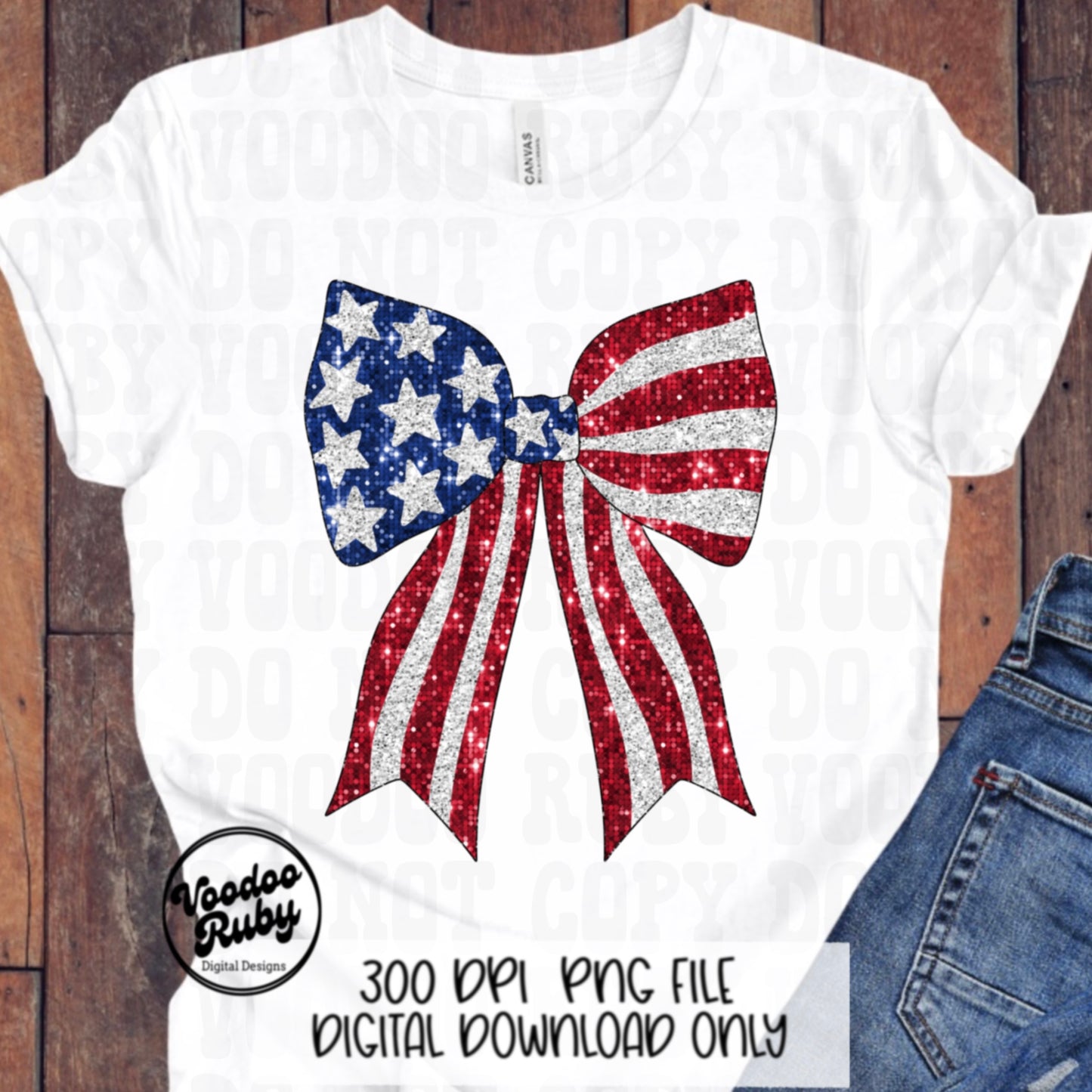 4th of July Sequin Coquette Bow PNG Sublimation Design Hand Drawn Digital Download Glitter Patriotic PNG Summer PNG American dtf Printable