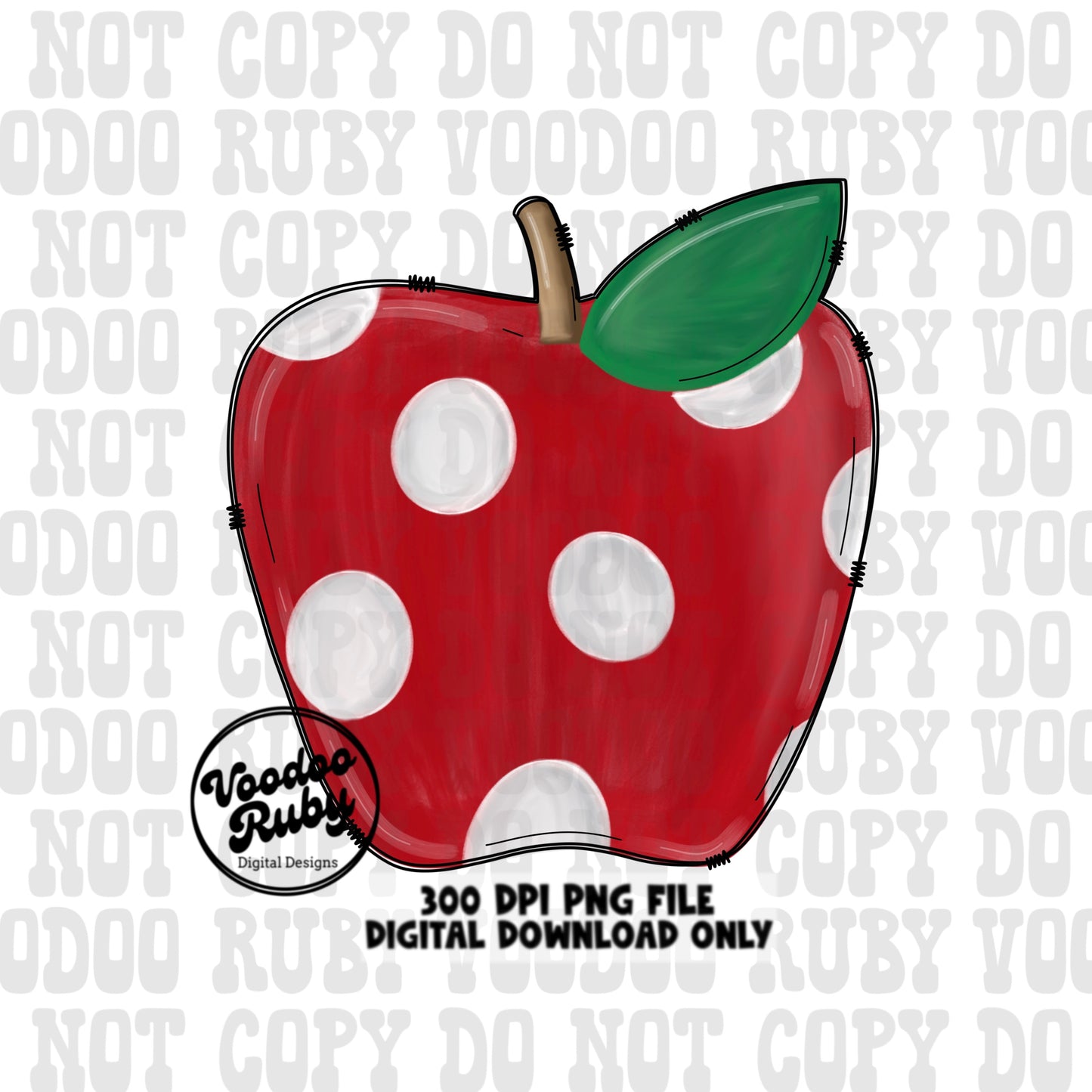 Teacher Apple PNG Design Sublimation Hand Drawn Digital Download Teacher School PNG Clip Art DTF Printable Doodle Design png