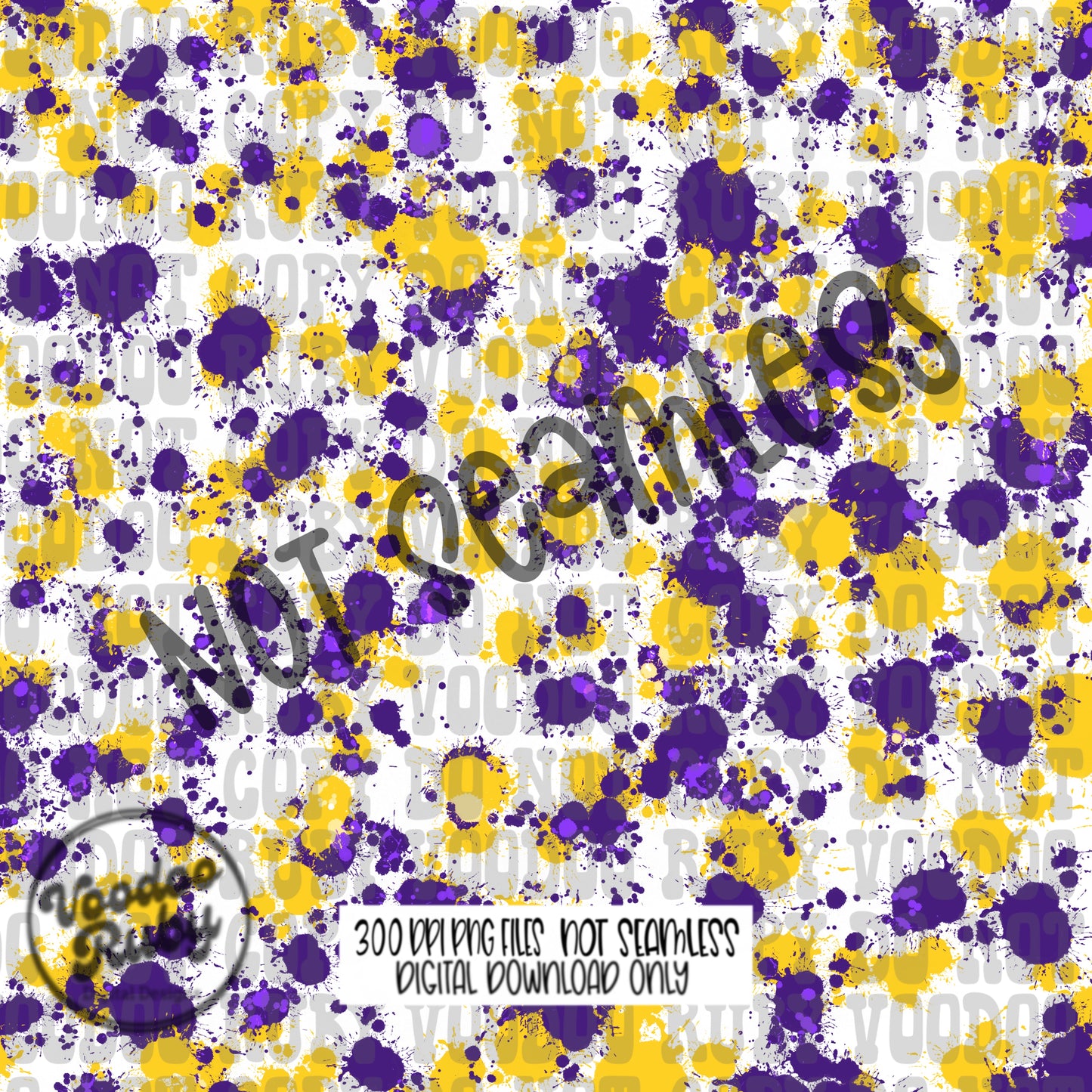 Purple Gold Splatter PNG Background Sublimation Digital Paper PNG Bundle Hand Drawn Digital Download DTF Printable Bleach Shirt png