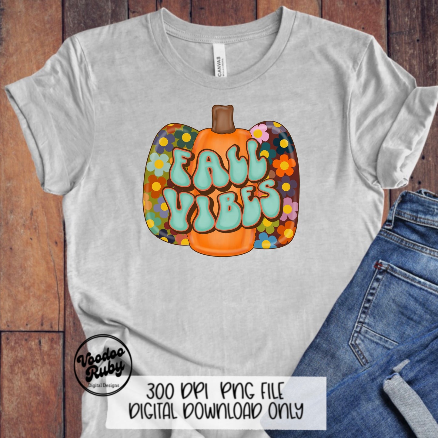 Fall Vibes PNG Design Sublimation Hand Drawn Digital Download Sublimation Retro Pumpkin PNG Retro Thanksgiving PNG Pumpkin dtf printable