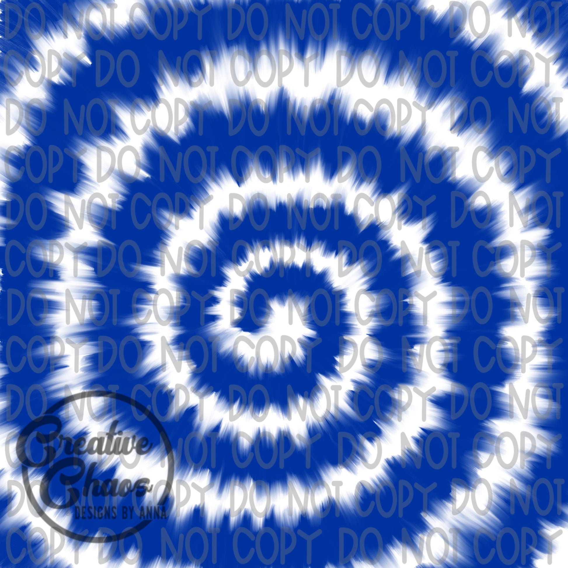 Blue White Tie Dye PNG: Sublimation Background (Digital Download)