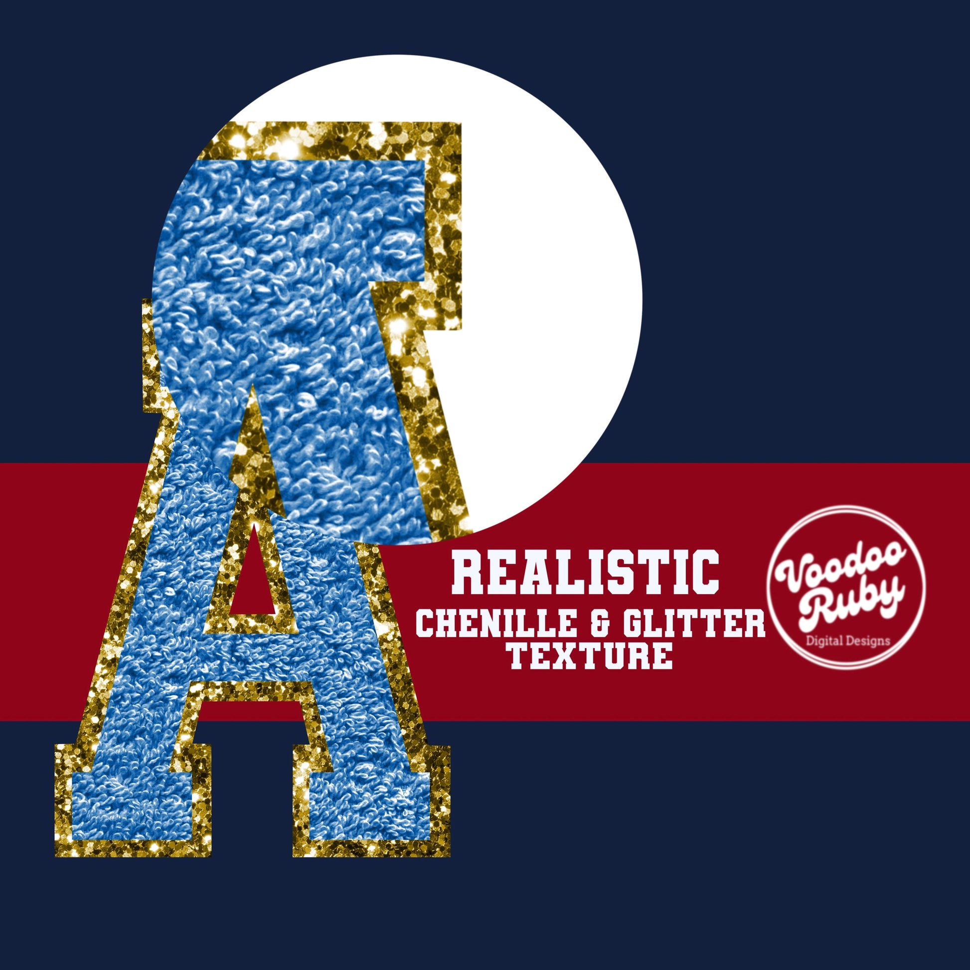 Red White Blue Letters PNG Bundle: Alphabet Numbers Clip Art (Digital Download